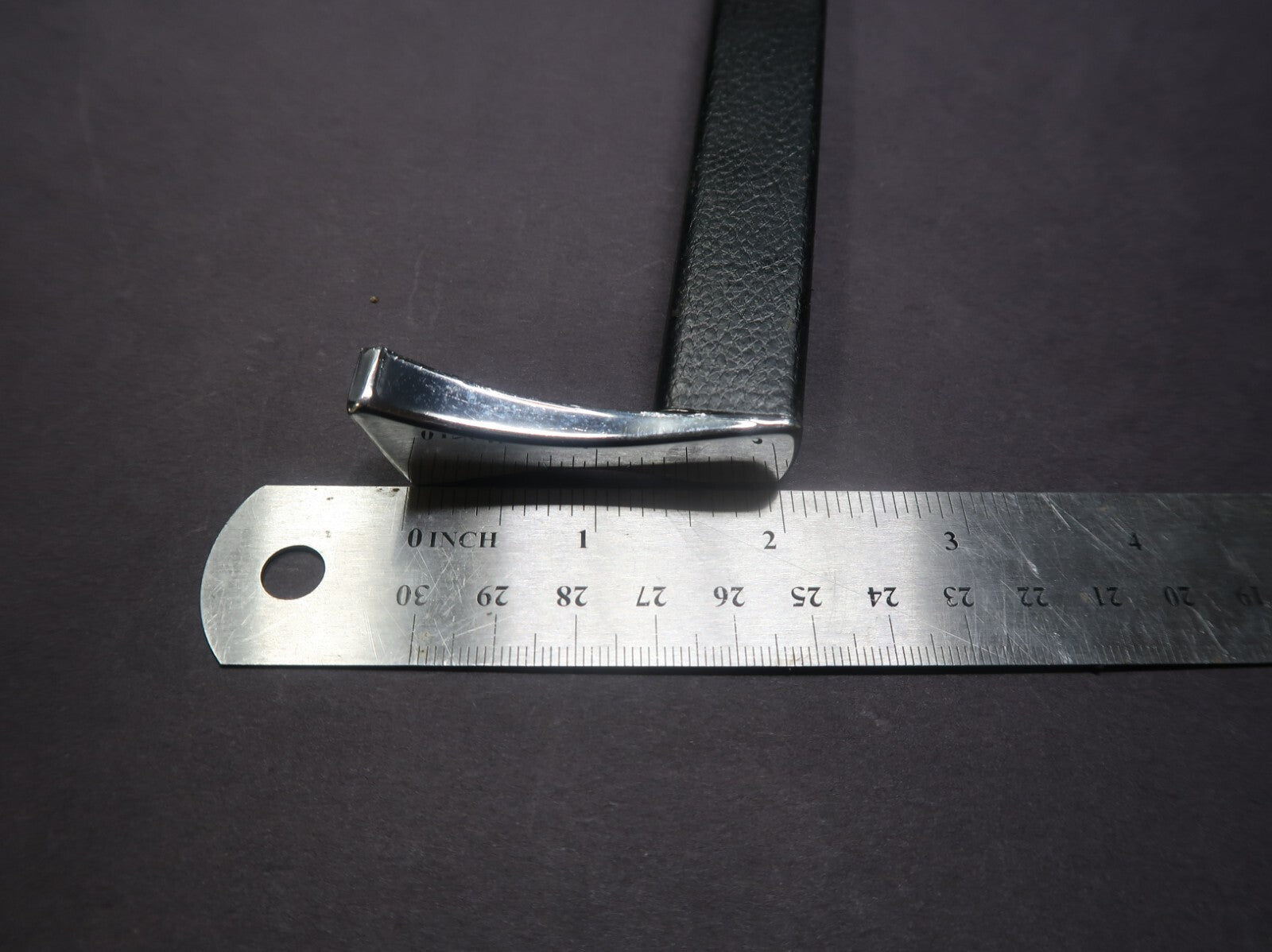 Vintage Cabinet Handle Pull Kitchen Drawer Pull Black & Chrome 8"