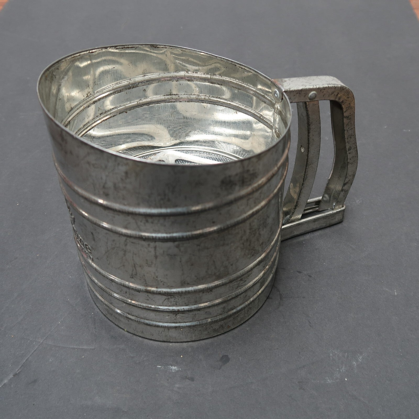 Vintage Foley Sift-Chine Flour Sifter Triple Screen