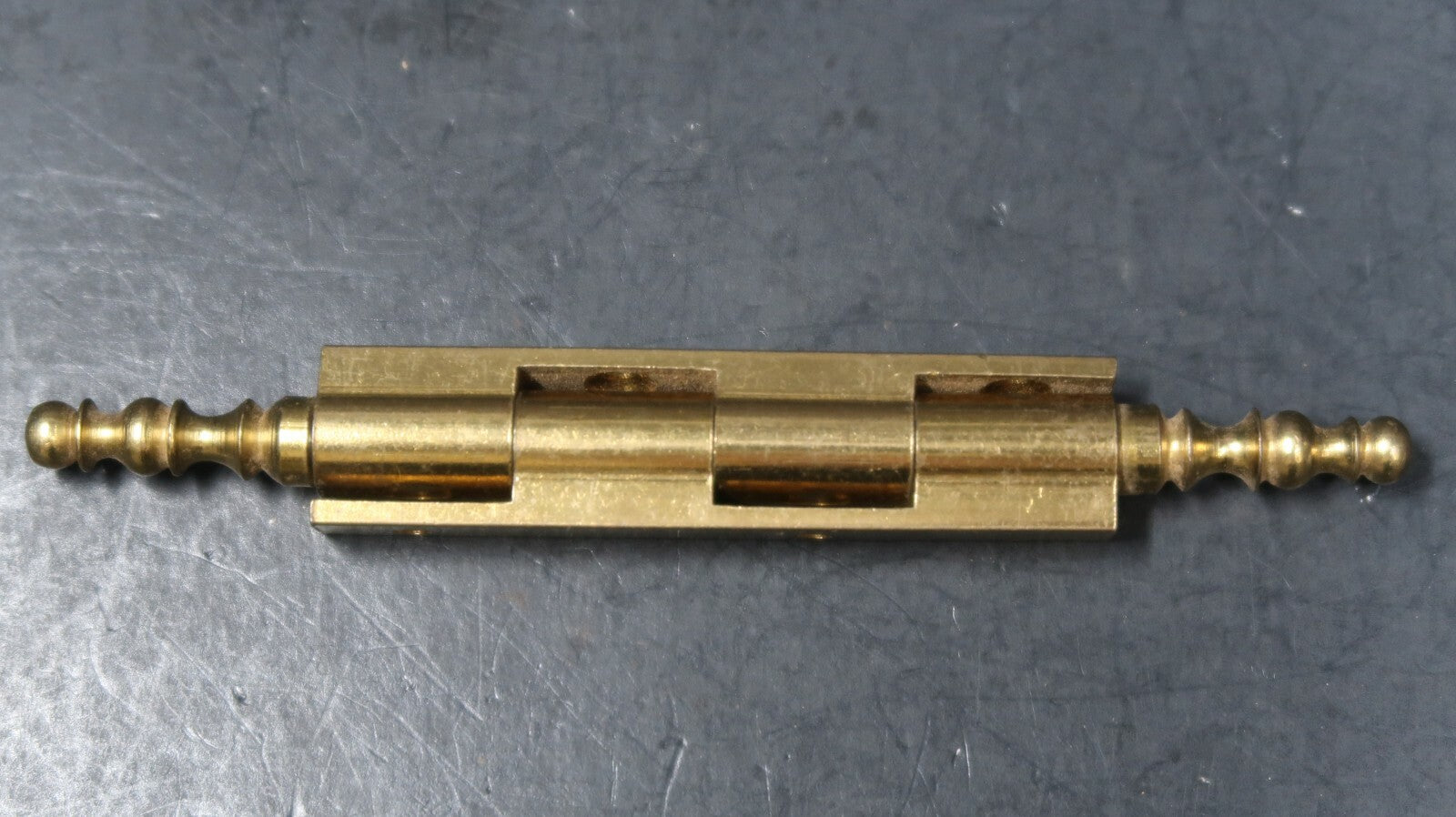 Victorian Brass Plated Steel Door Cabinet Hinges 4" (F)(Short)