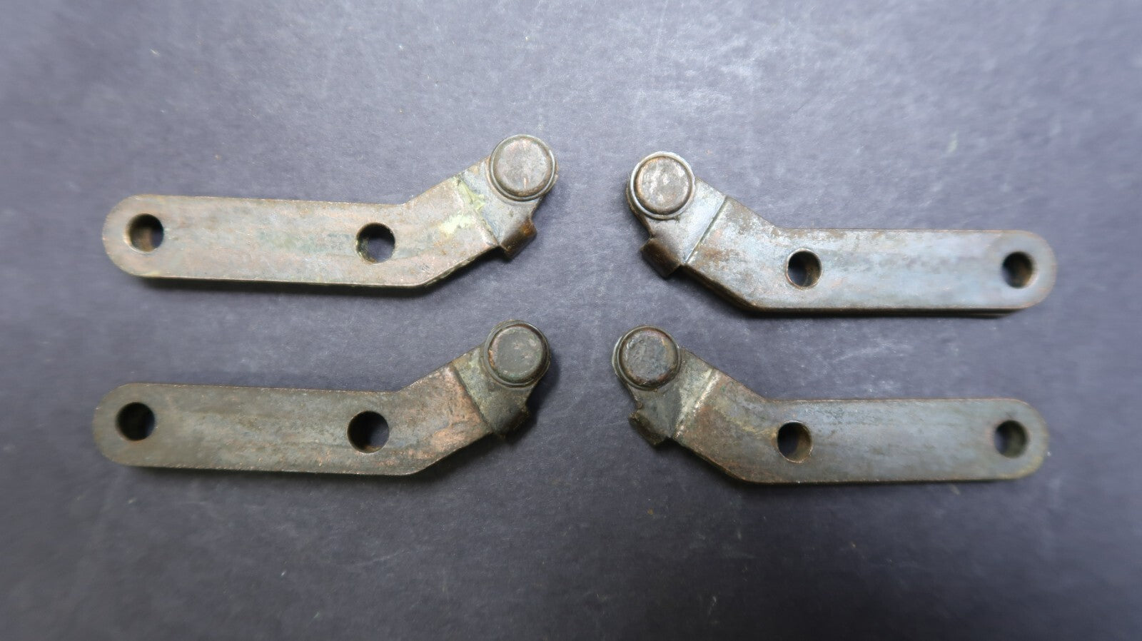 Vintage Cabinet Hardware Lot Steel Knife Cabinet Hinges