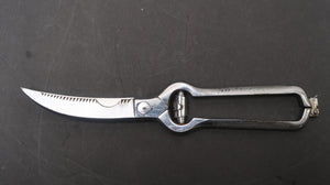 N Schreiber & Sons Chrome Plated Poultry Kitchen Shears Scissors Made In Italy