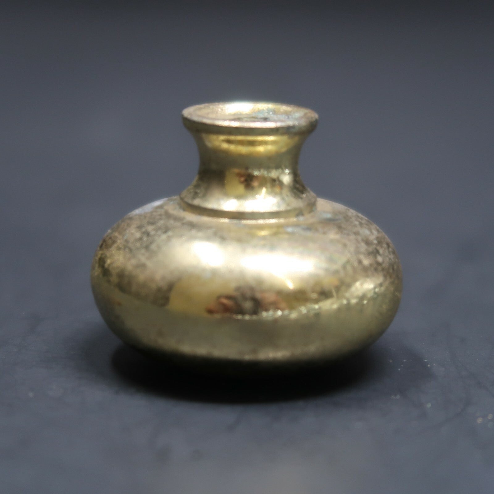 Vintage Brass Round Knob 1.5" x 1.5" x 1.2"
