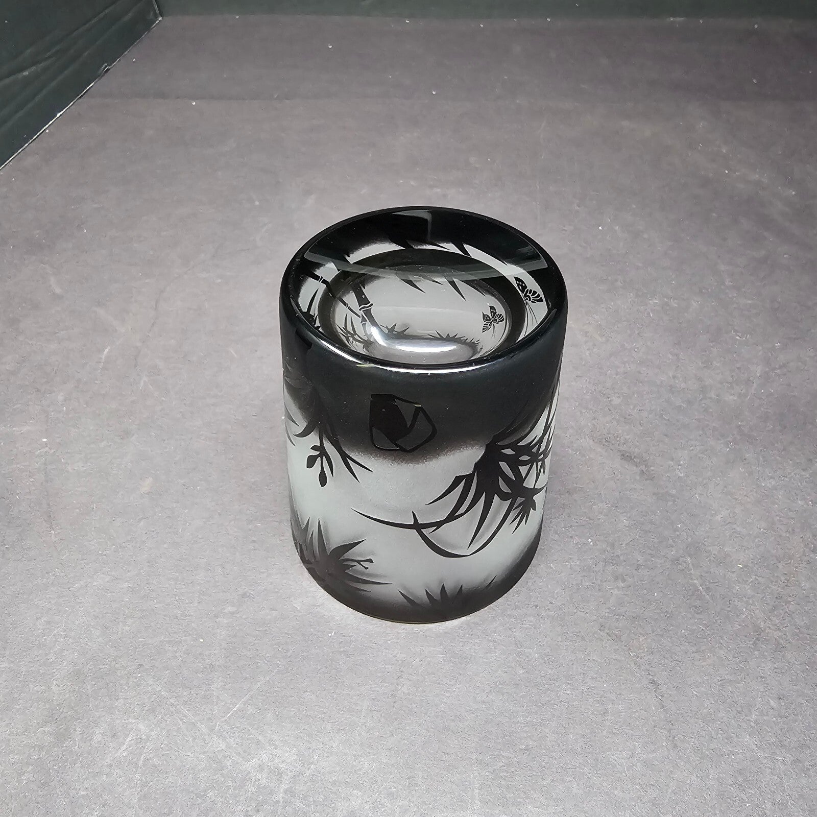 Hand Blown Asian Style Whisky Tumbler Stemless Wine Glass
