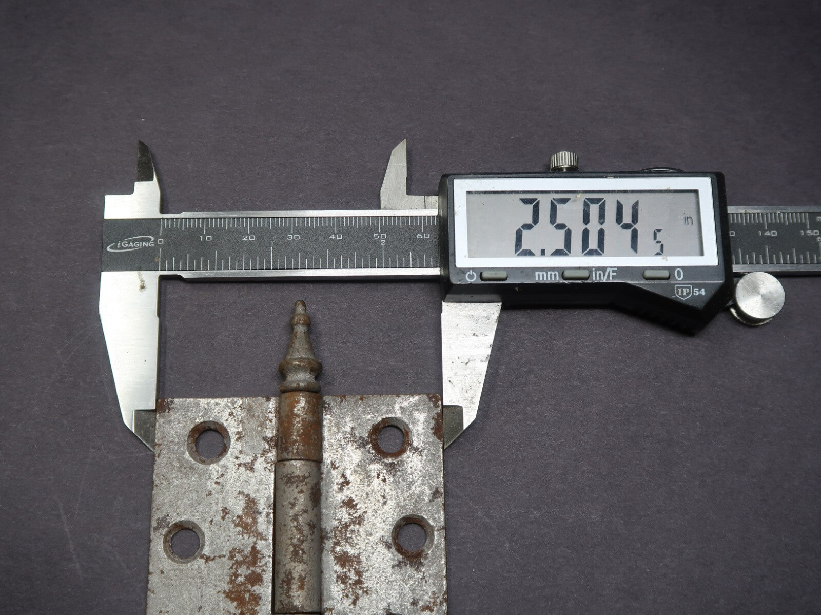Vintage Iron Hinge Rustic (B)