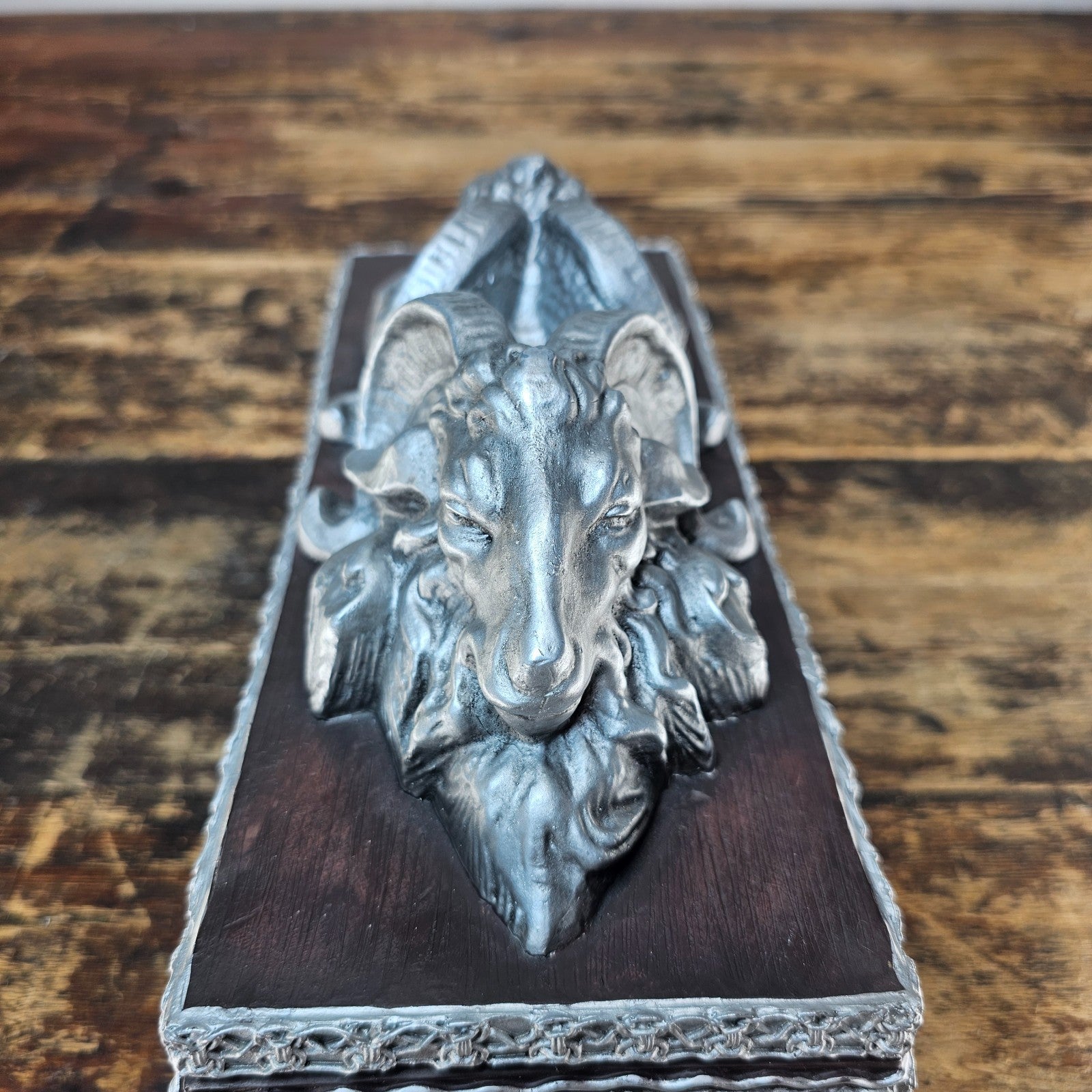 Rare 2001 "Aries Ram" Gothic Trinket Box by Raven's Flight