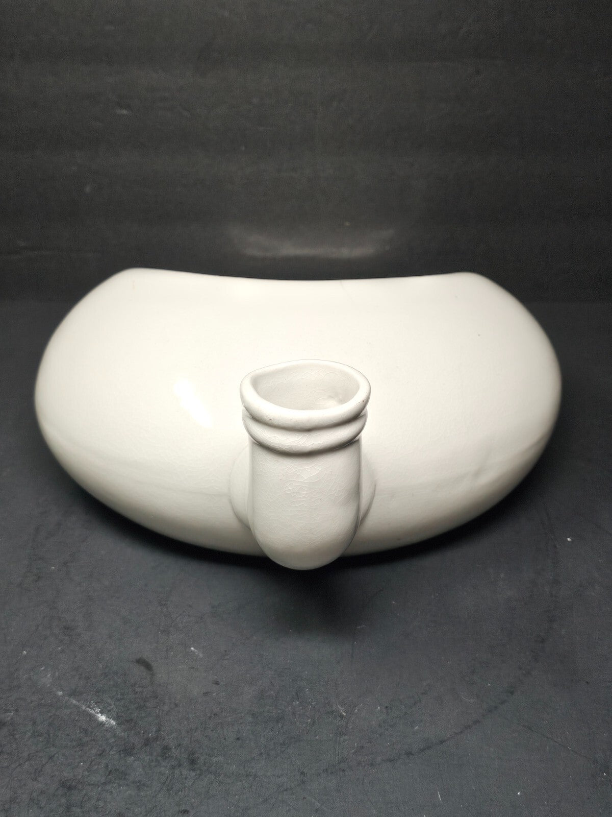 Antique White Porcelain Ironstone China Bed Pan