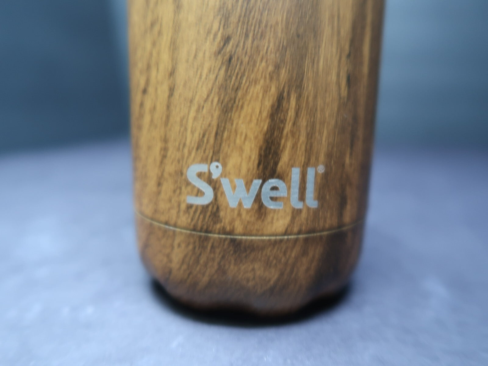 S'well The Wood Collection Stainless Steel Water Bottle Wood Grain 17oz