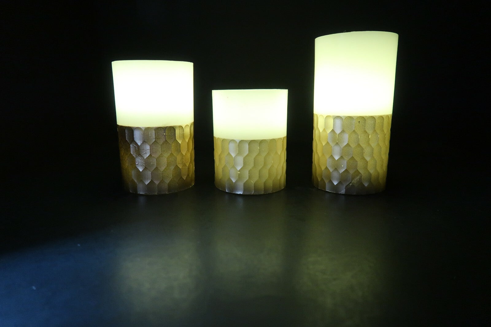 3 pcs Studio Mercantile LED Candle Set