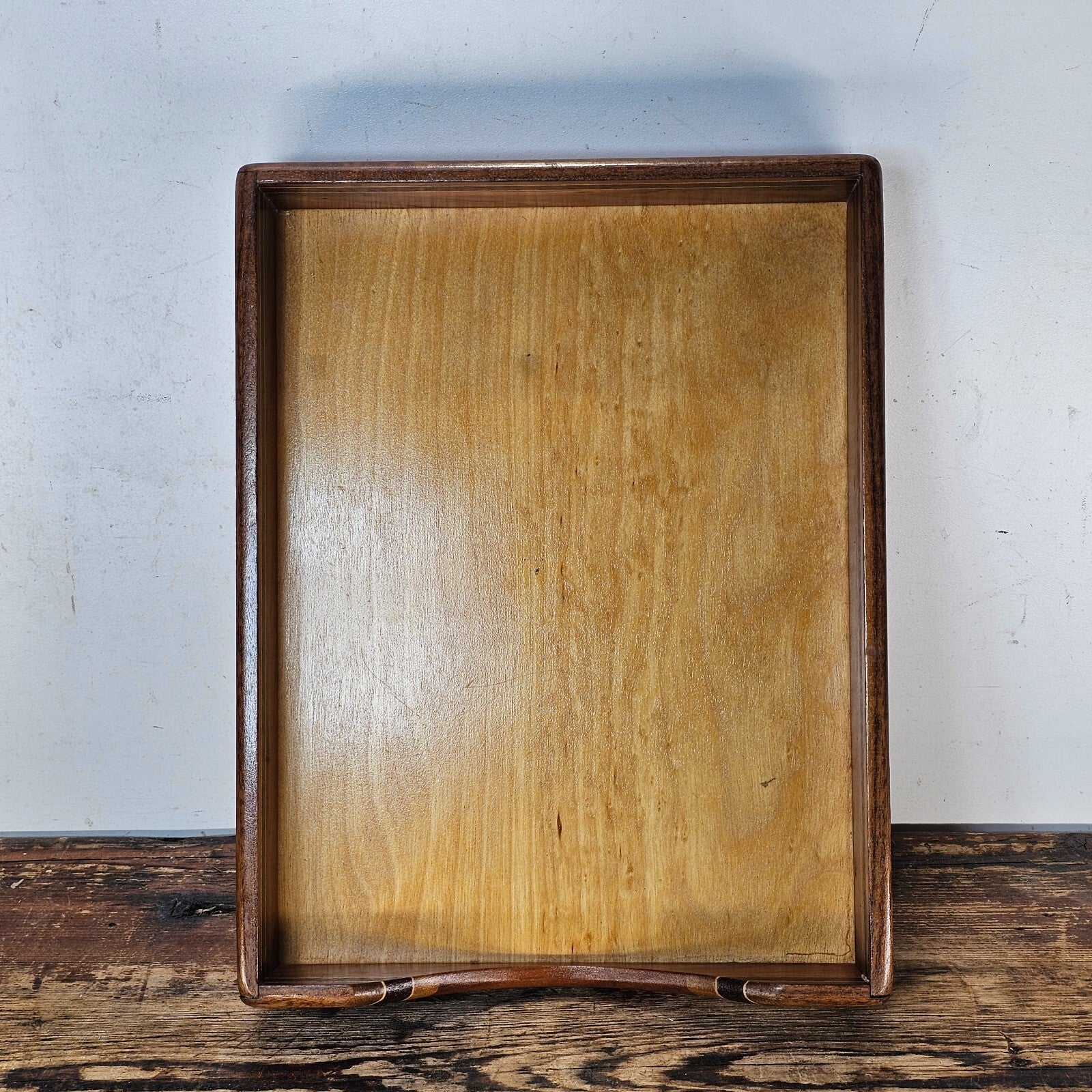 Nordic Style Vintage Wooden Document Tray