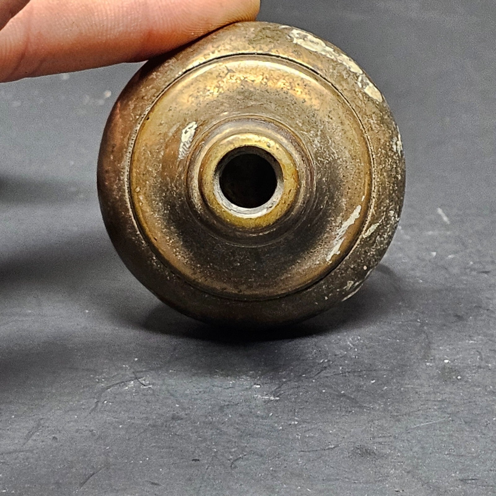 Vintage Single Door Knob Solid Brass