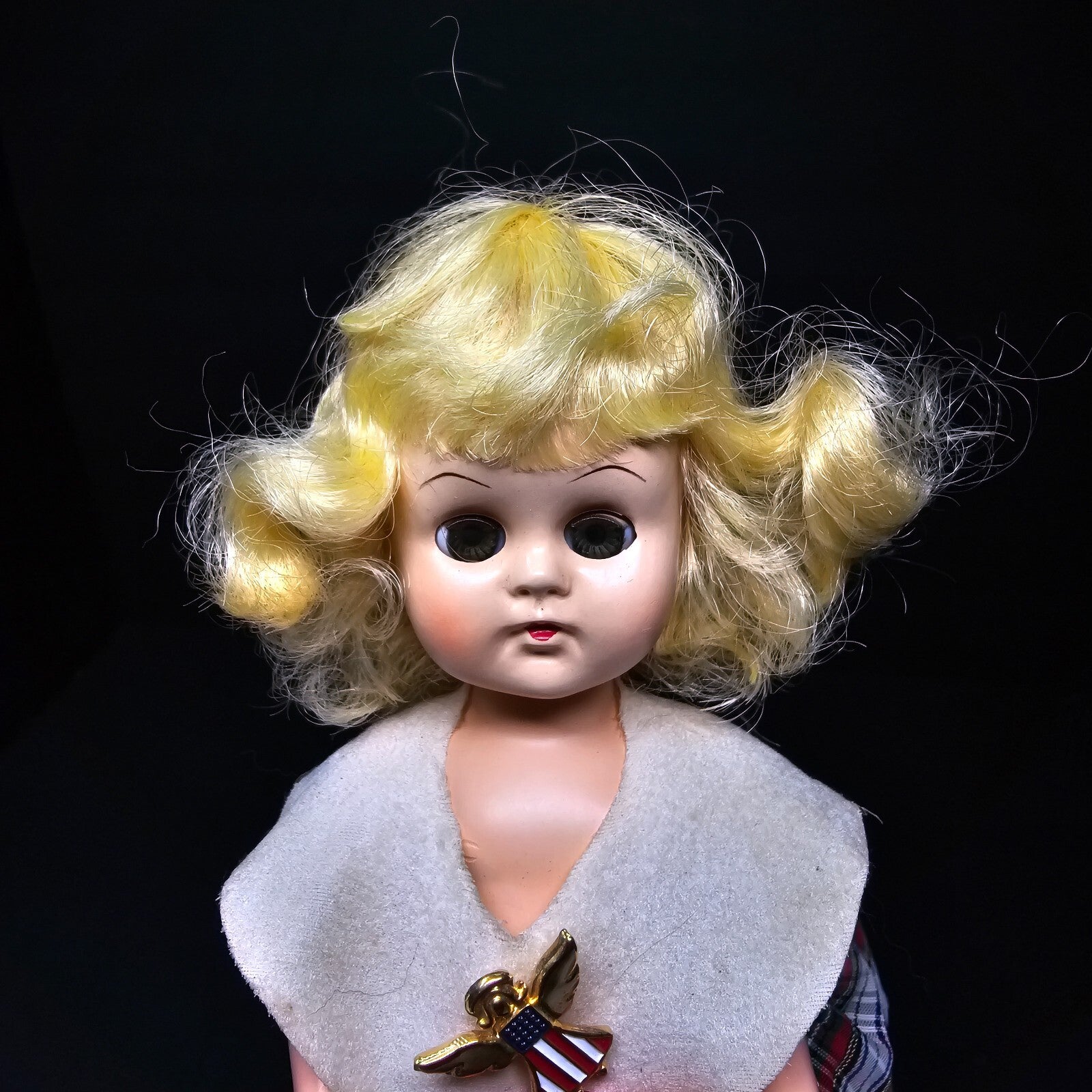 Vintage Girl Doll 9"