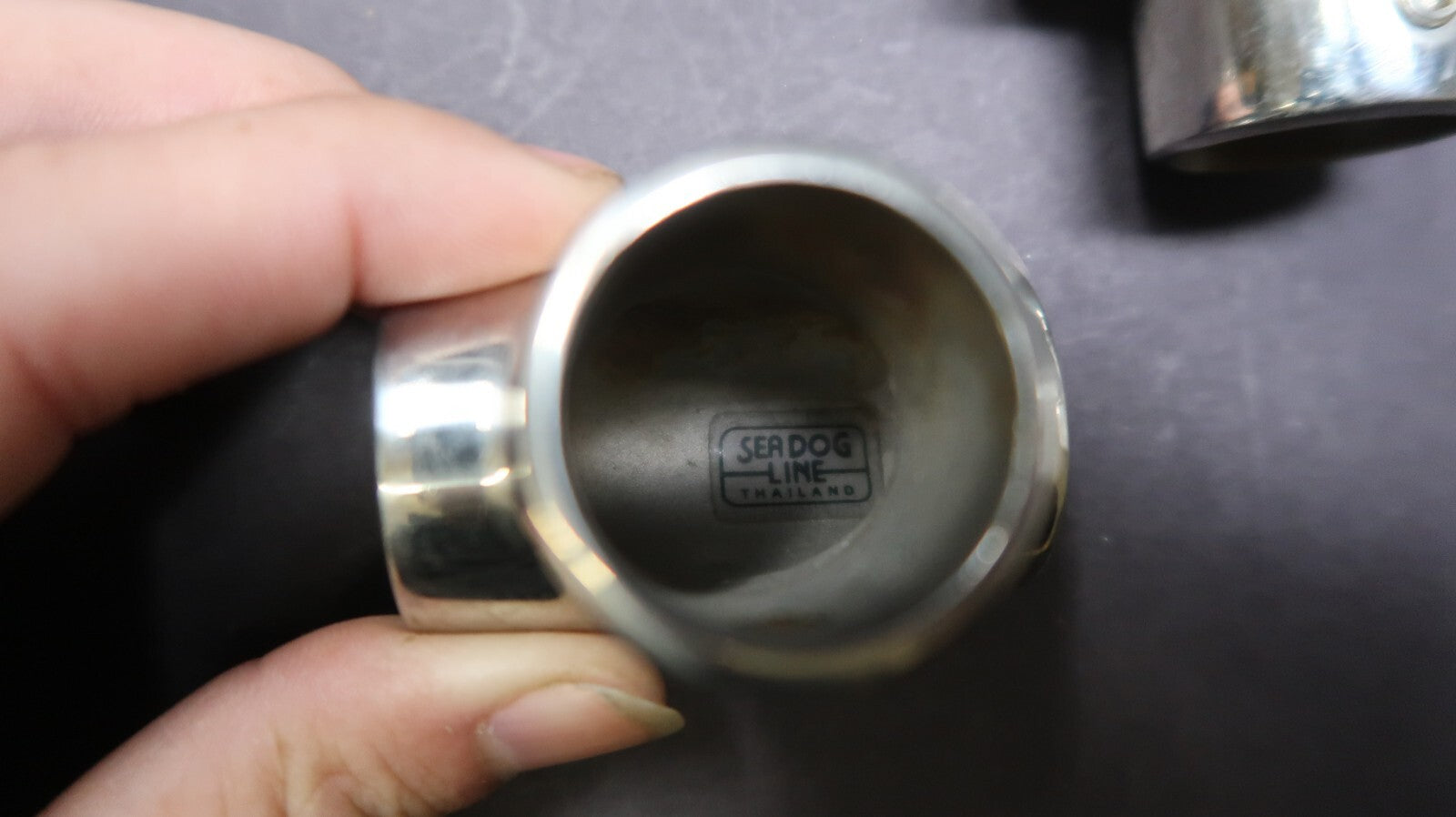 Set of 4 Top Eye End Cap & Hand Rail Fitting Marine Hardware Stainless Steel