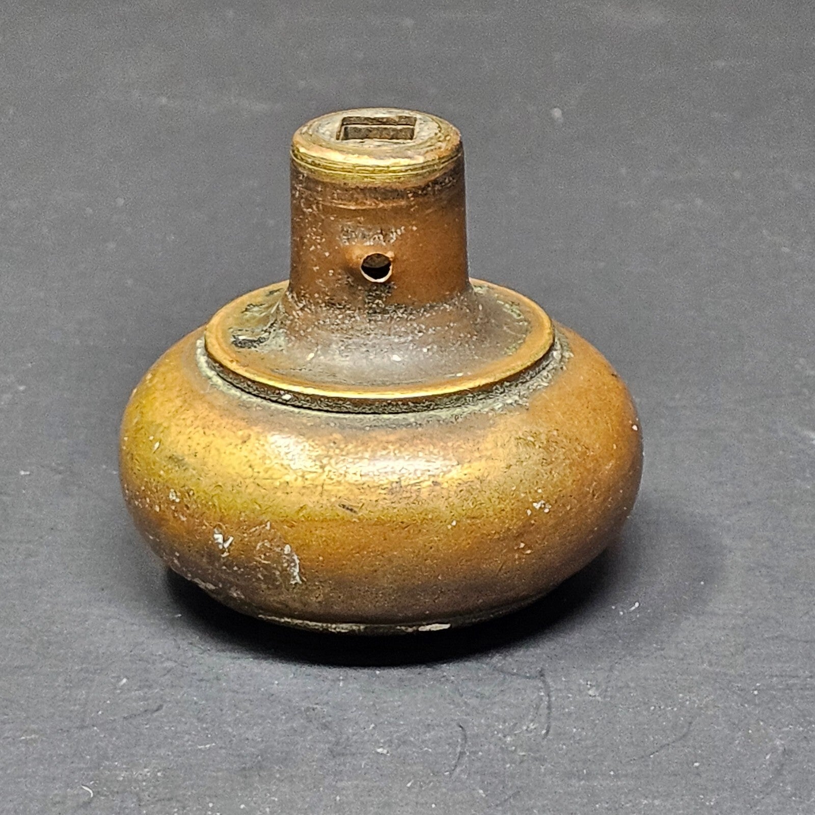 Antique Single Door Knob Solid Brass