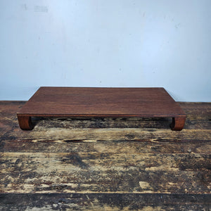 Japanese Wooden Ikebana Vase Bonsai Display Stand With Legs