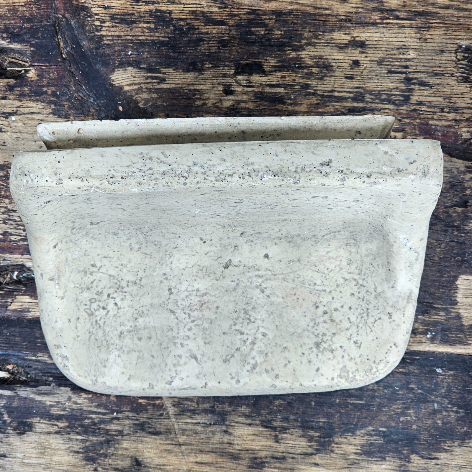 Cast Stone Soap Dish Holder For Shower Bathroom