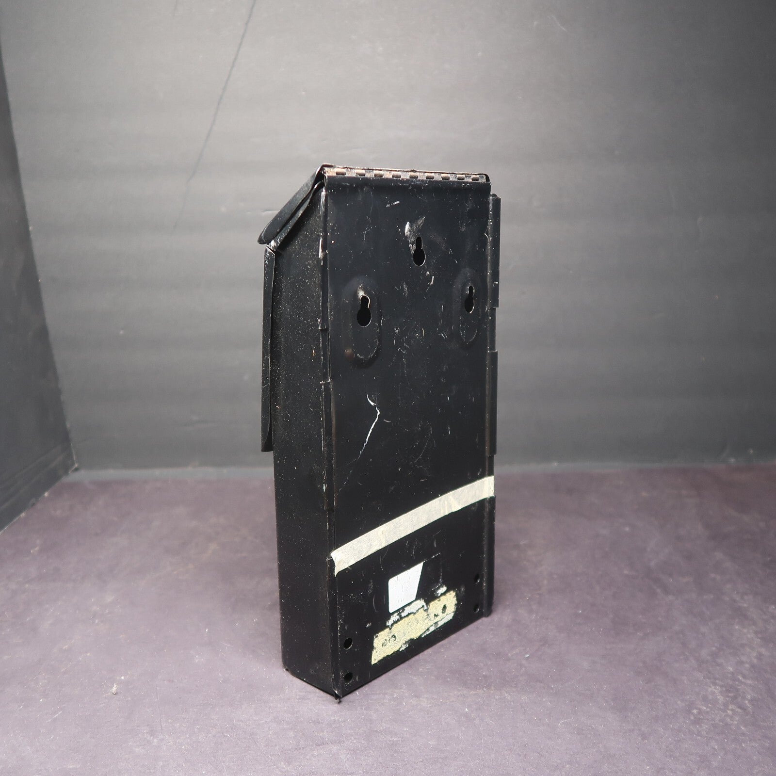 Vintage Wall Mounted Mailbox Double Hinged Flip Top 5.5" W x  10.5" H x 2" D