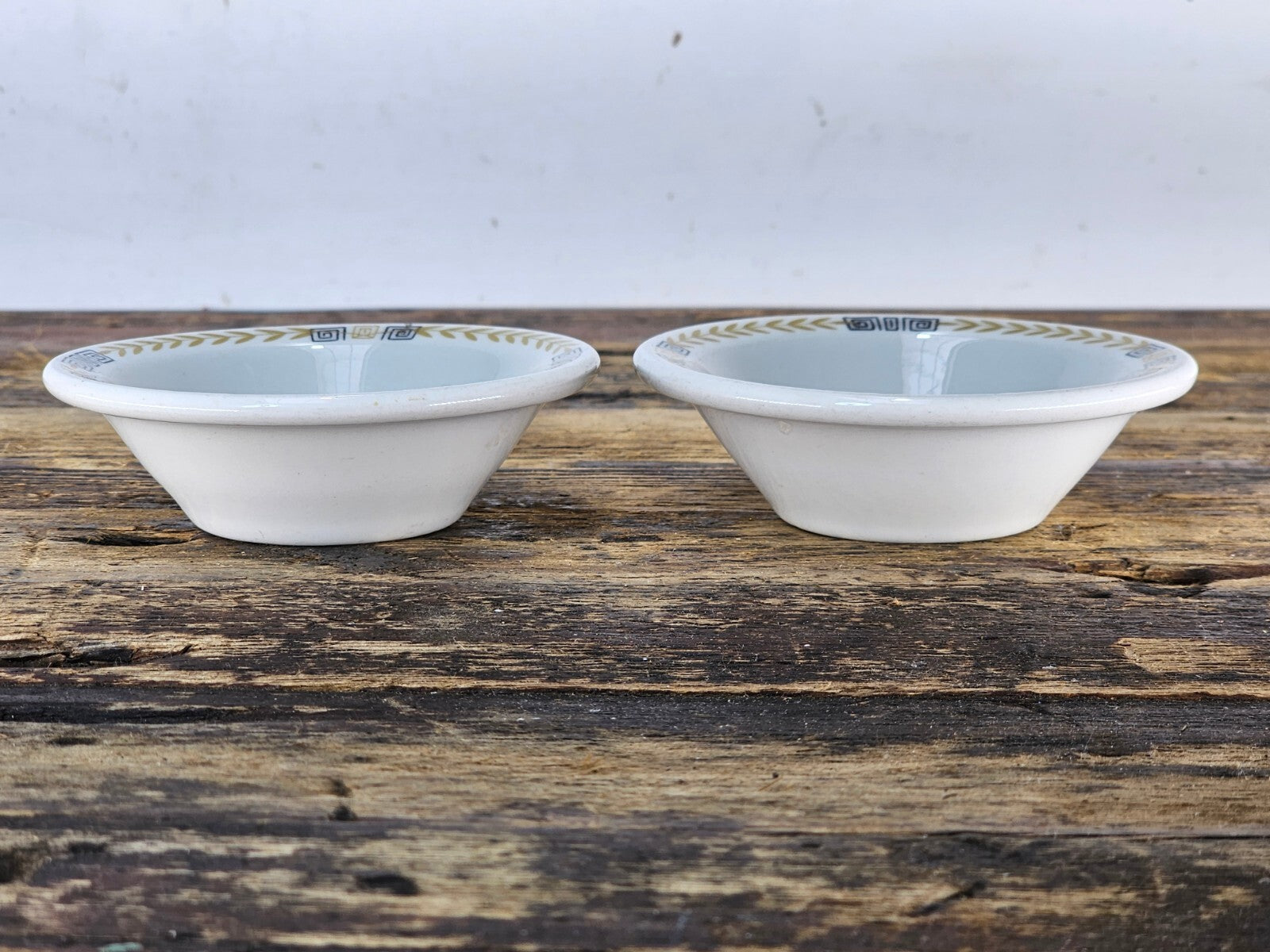 Set of 2 Vintage Shenango China K-38 Dessert Bowl 4.75" x 1.5"