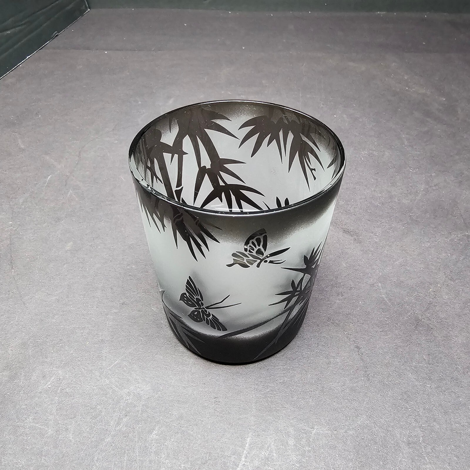 Hand Blown Asian Style Whisky Tumbler Stemless Wine Glass