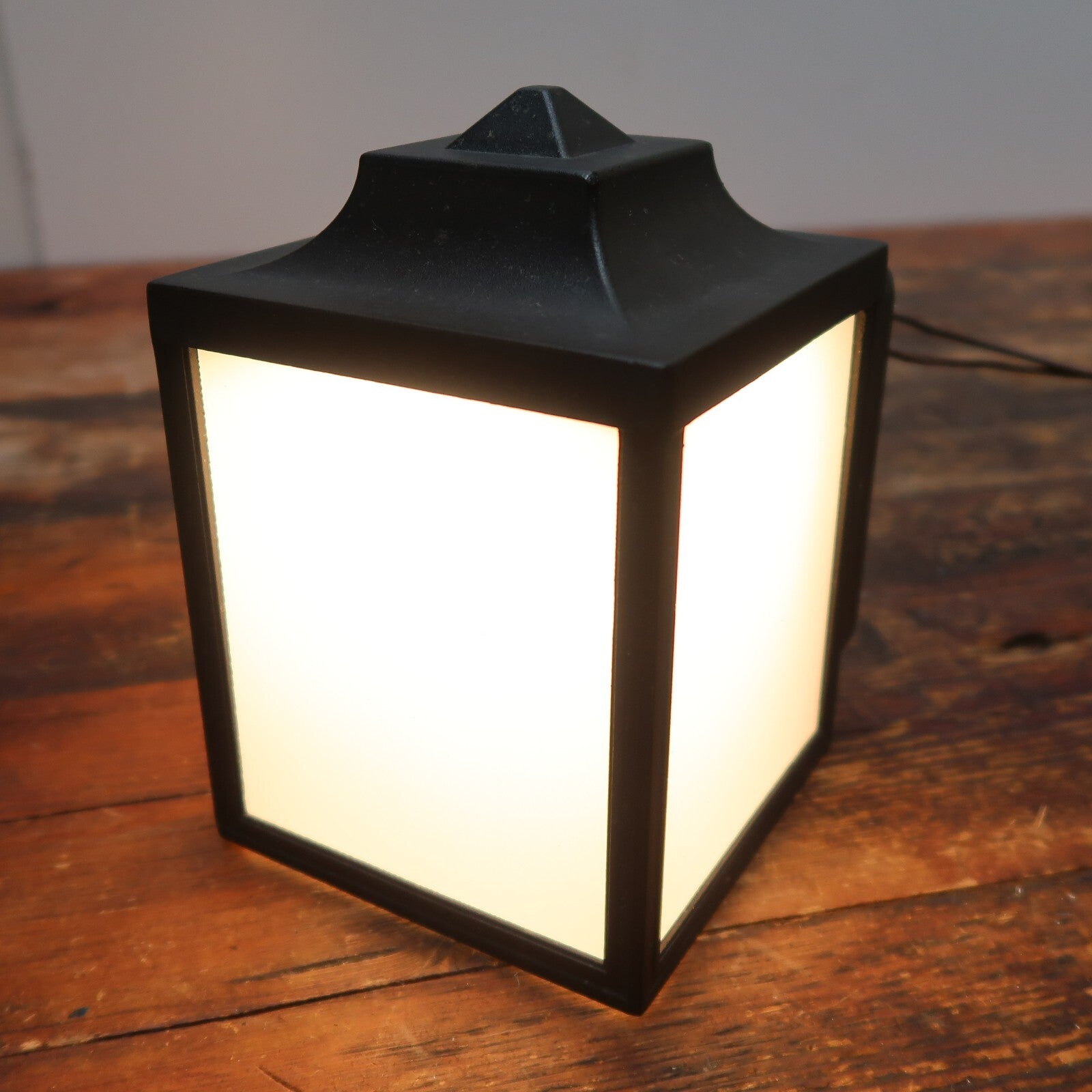 Outdoor LED Wall Light Fixture Porch Patio Lantern Lamp