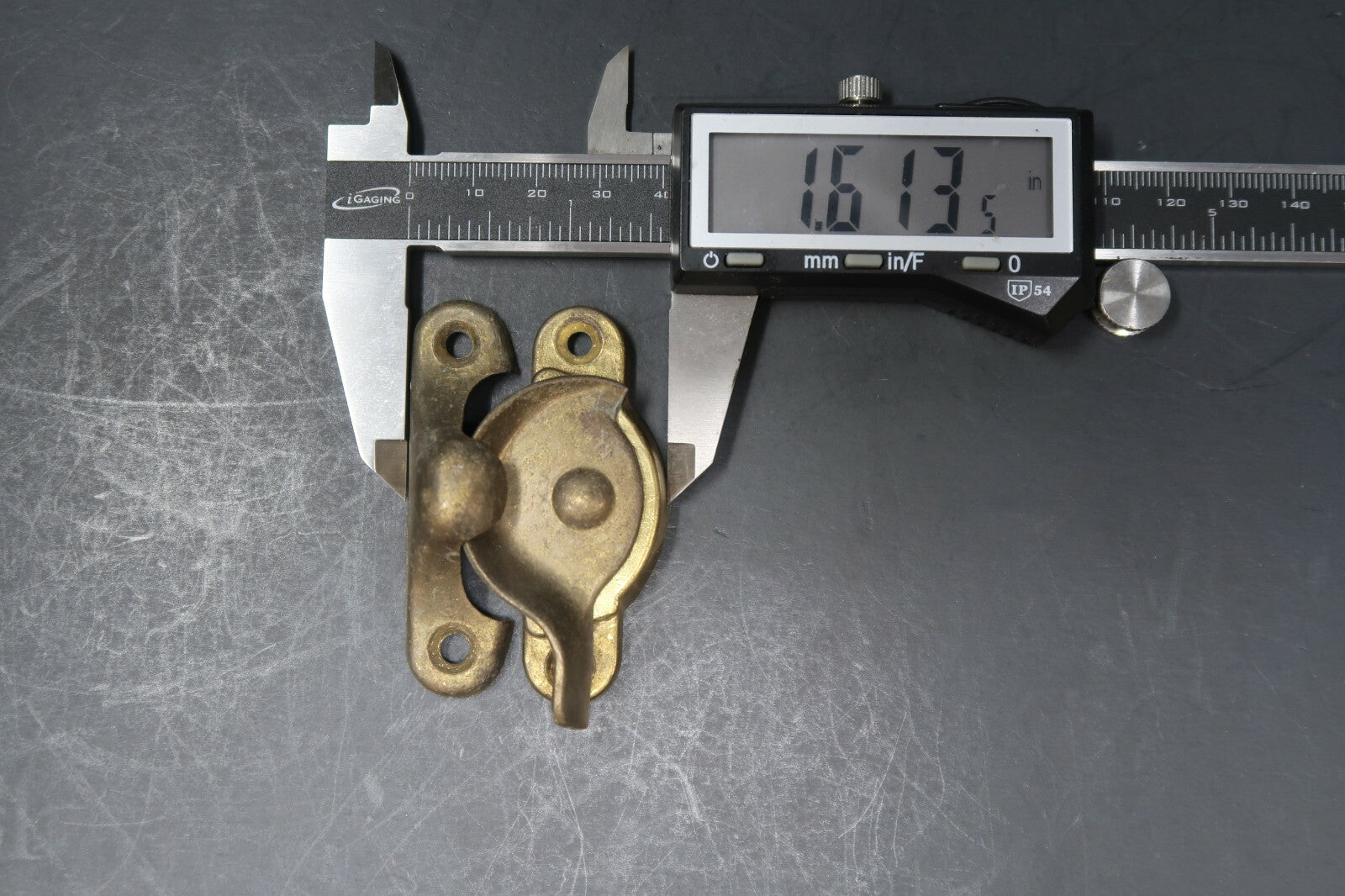 Vintage Window Latch Sash Lock with Lifter (C)