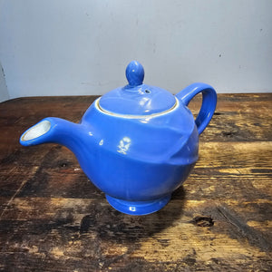 Vintage Hall China Blue Teapot