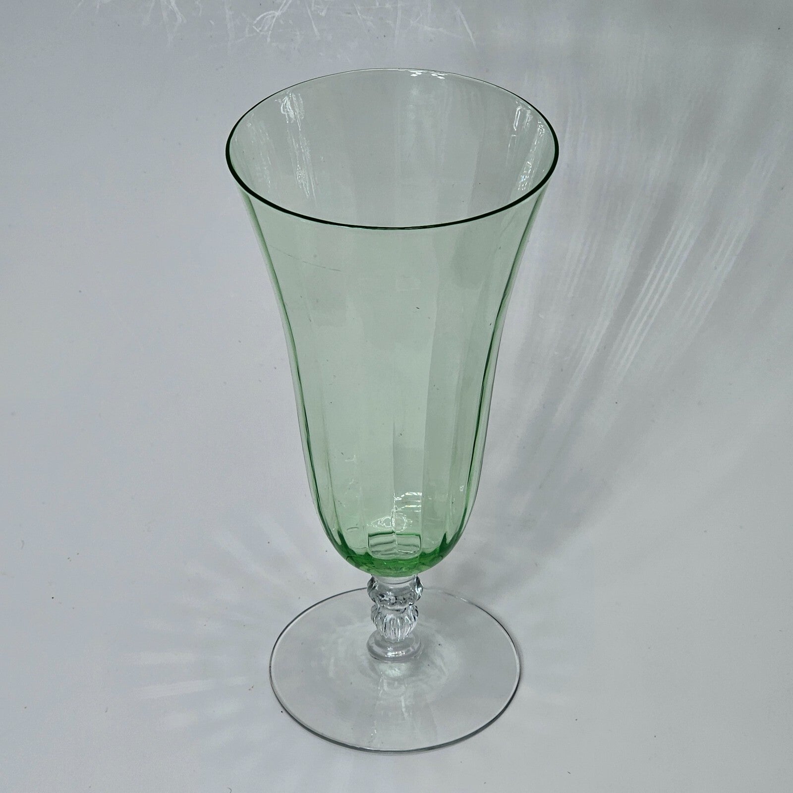 Huntington Glass X101 Green Iced Tea / Water 7.5" H