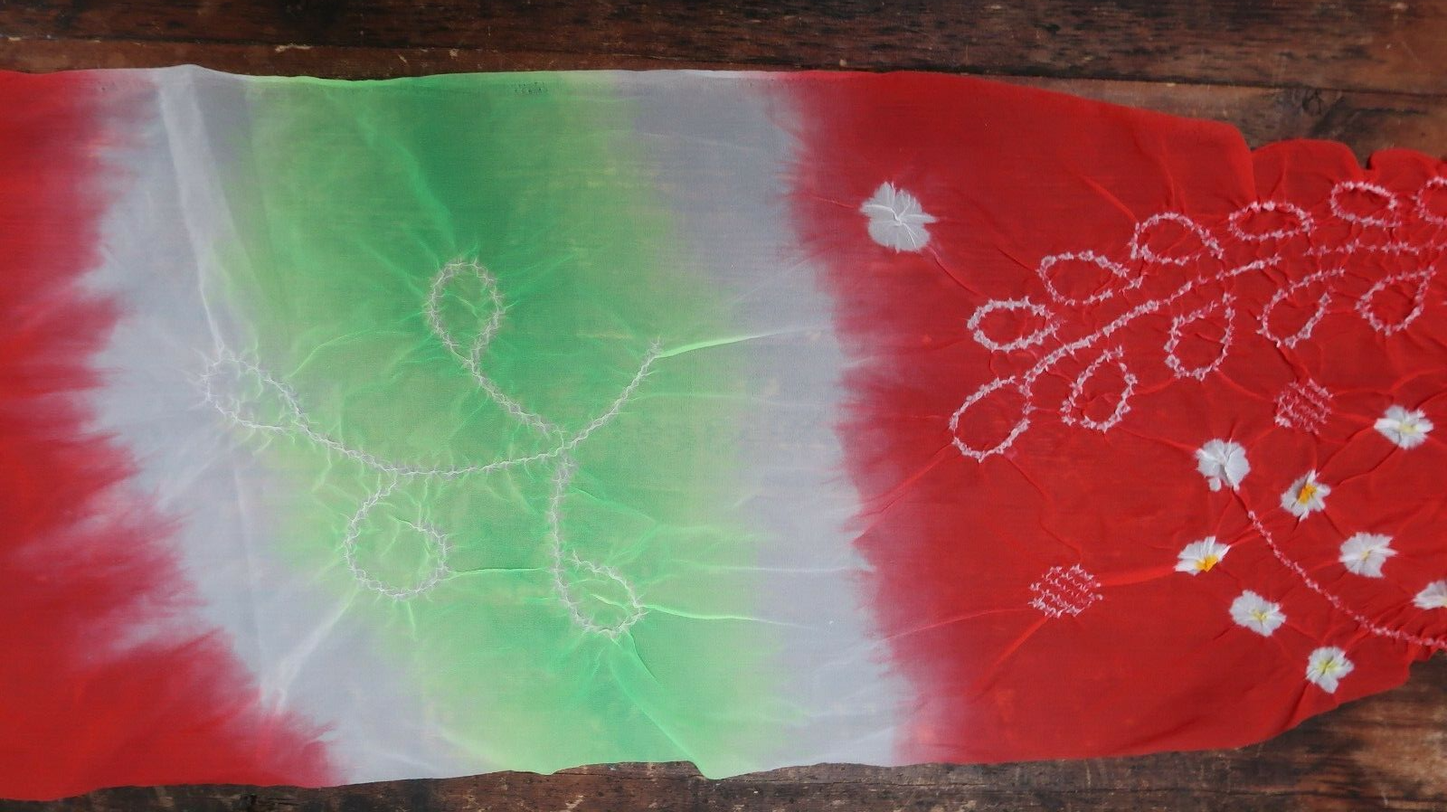 Vintage Japanese Summer Scarf 8ft x 1ft
