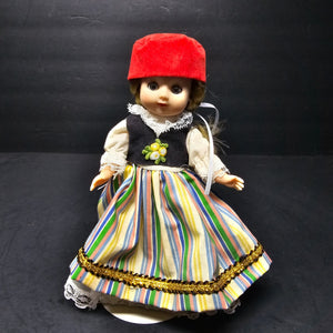 Vintage Symbol Of Quality Doll Greece 7”