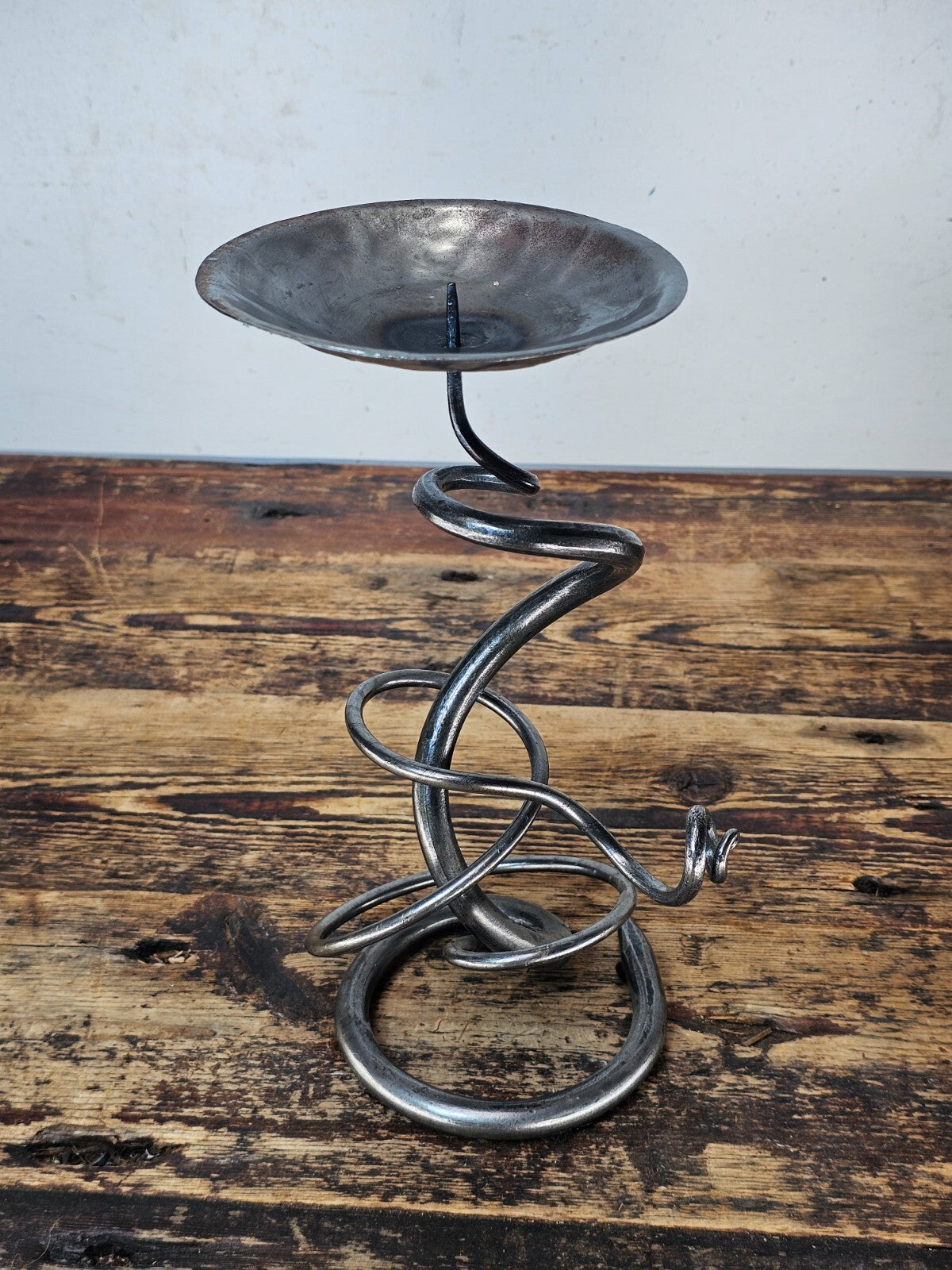 Belltrees Forge Single Tangle Handforged Candlestick From UK 11"H