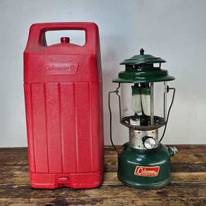 Vintage 1966 Coleman 220F Double Mantle Not Tested