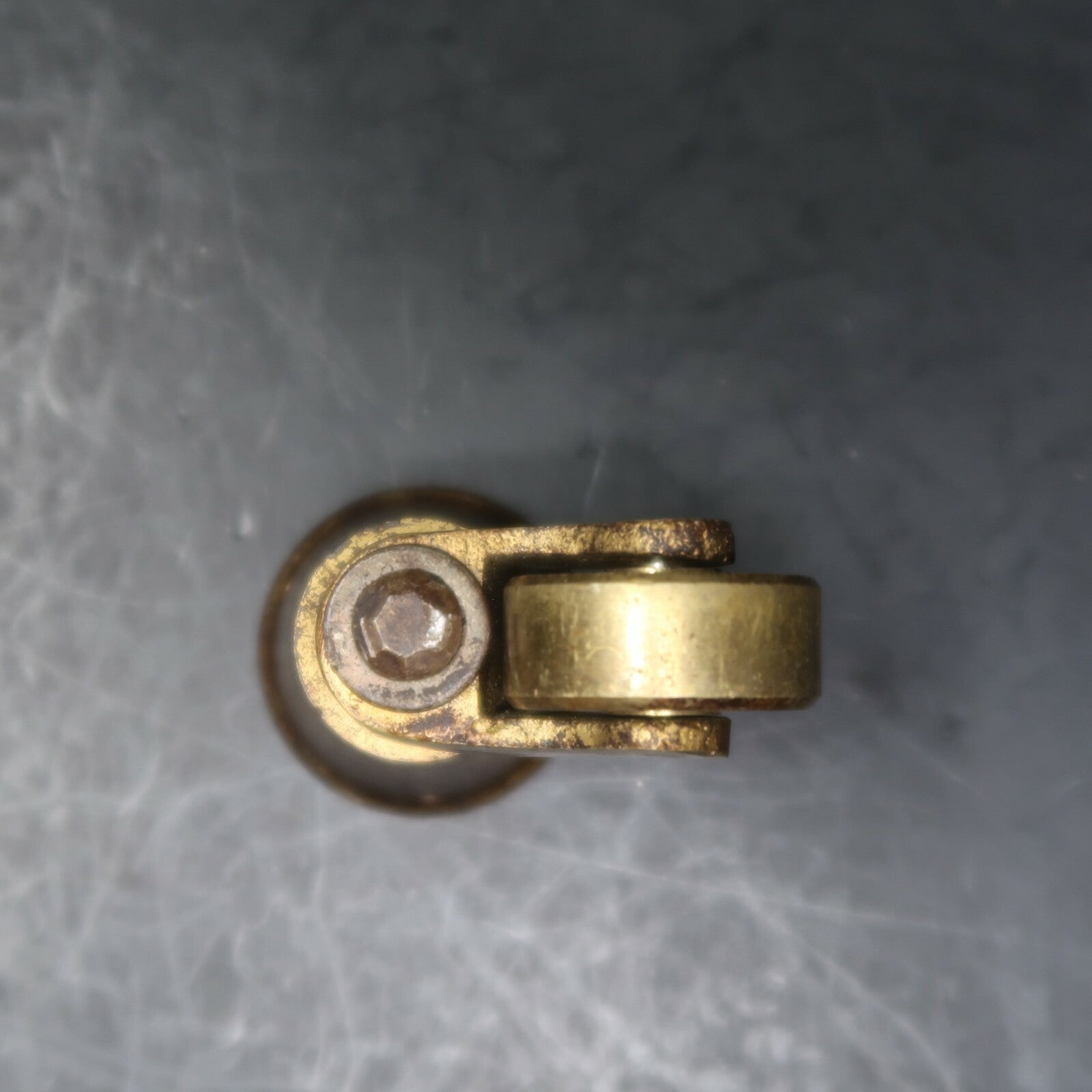 Antique Brass Metal Caster Wheel Hardware