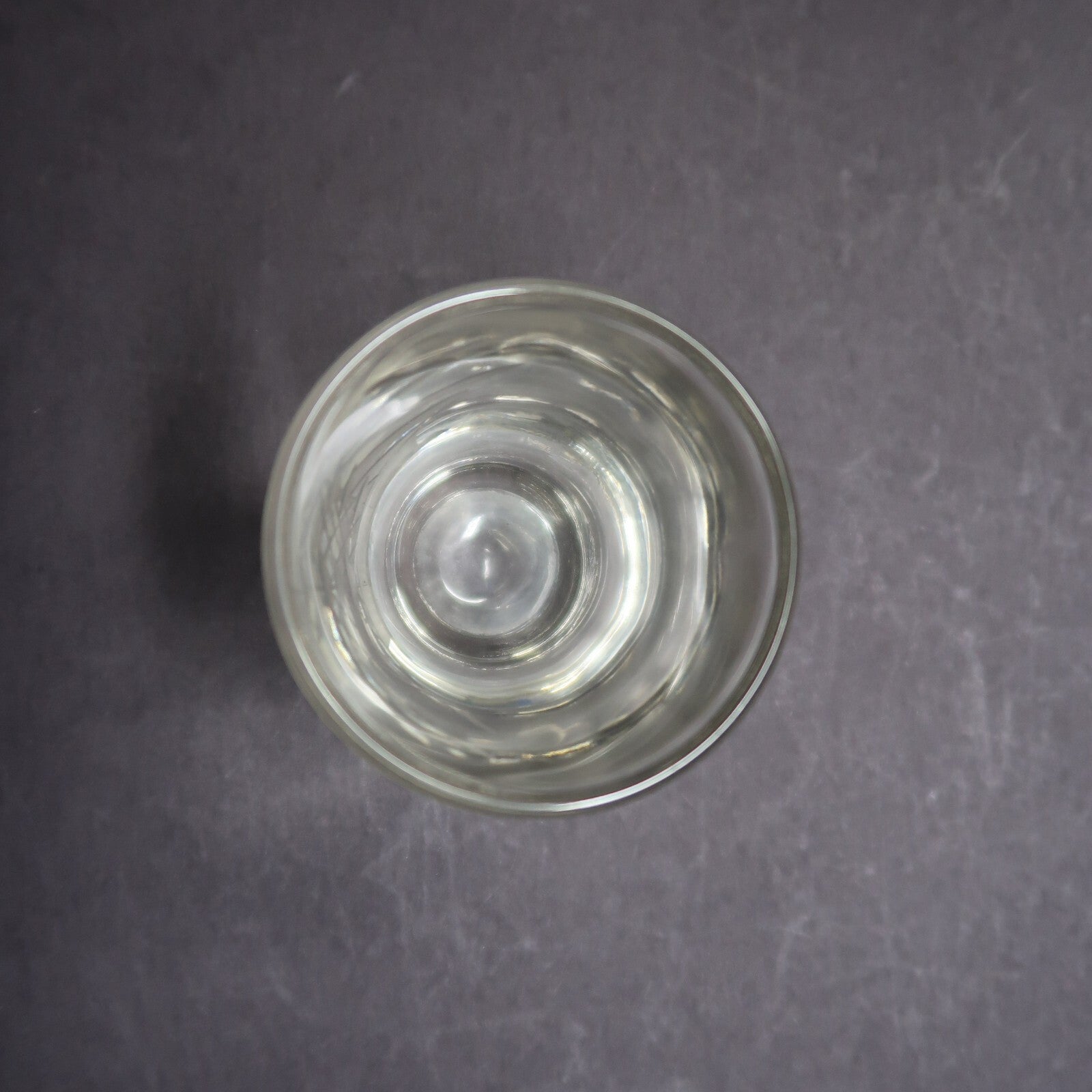 Etched ship Shot glass H 2.4"