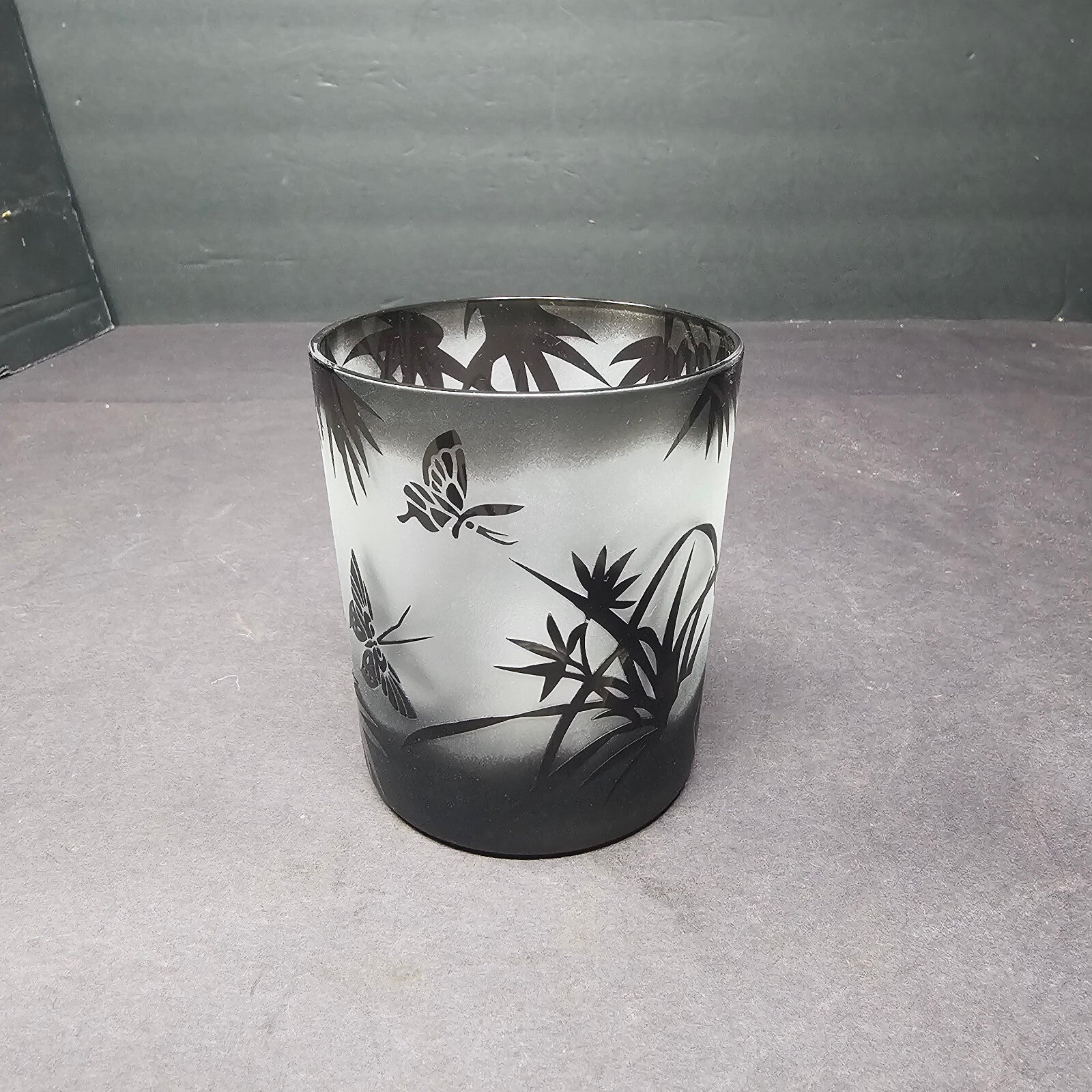 Hand Blown Asian Style Whisky Tumbler Stemless Wine Glass