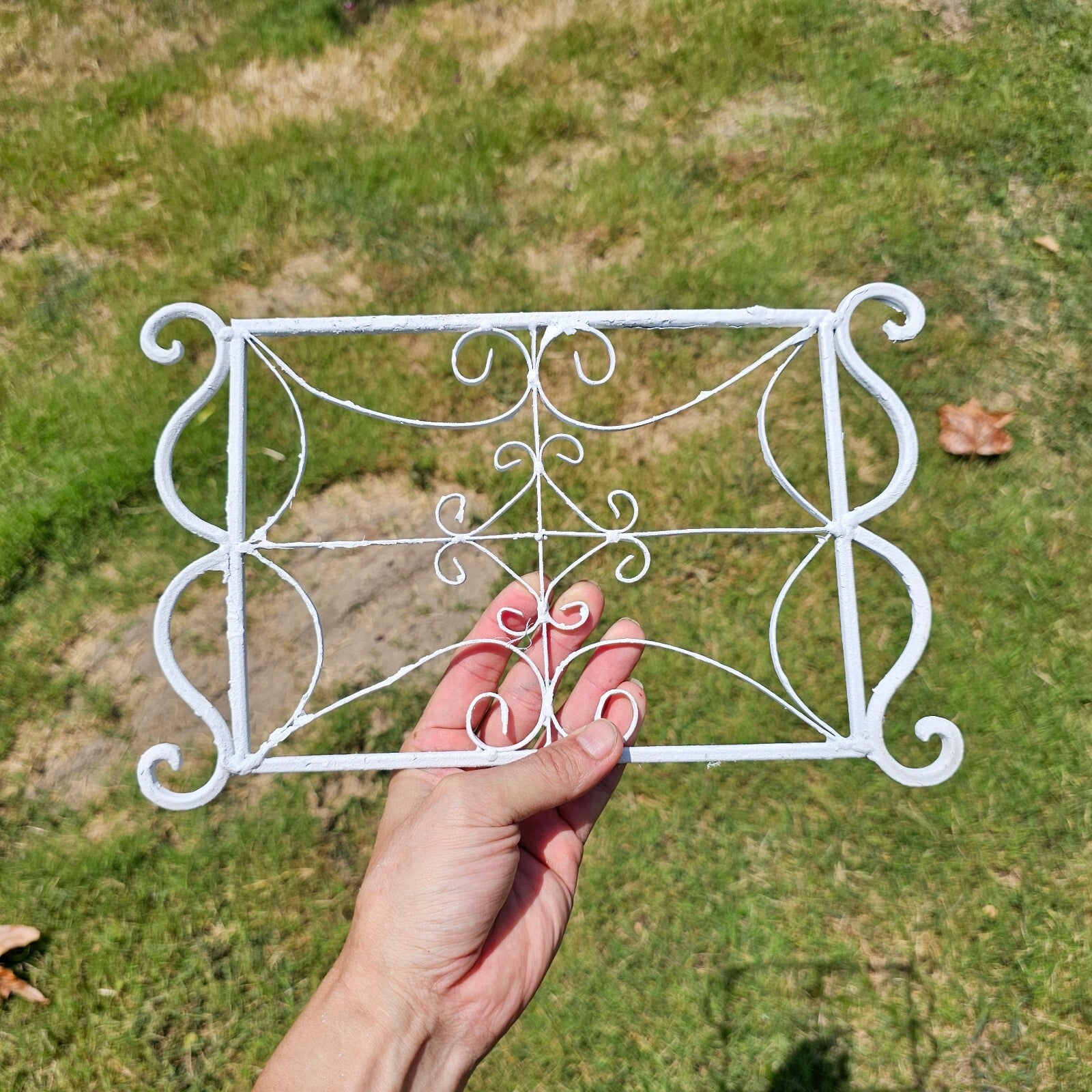 Set of 3 Hanging Garden Decor Flat White