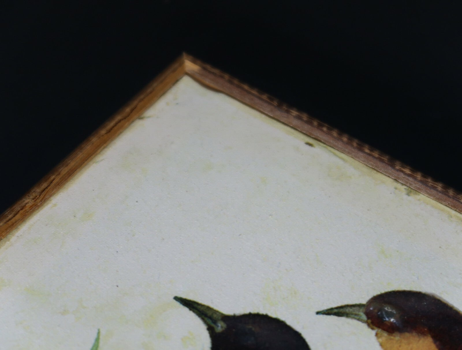 Oriole Male & Femal Shabby Chic Wall Art 10.5" x 8.5"