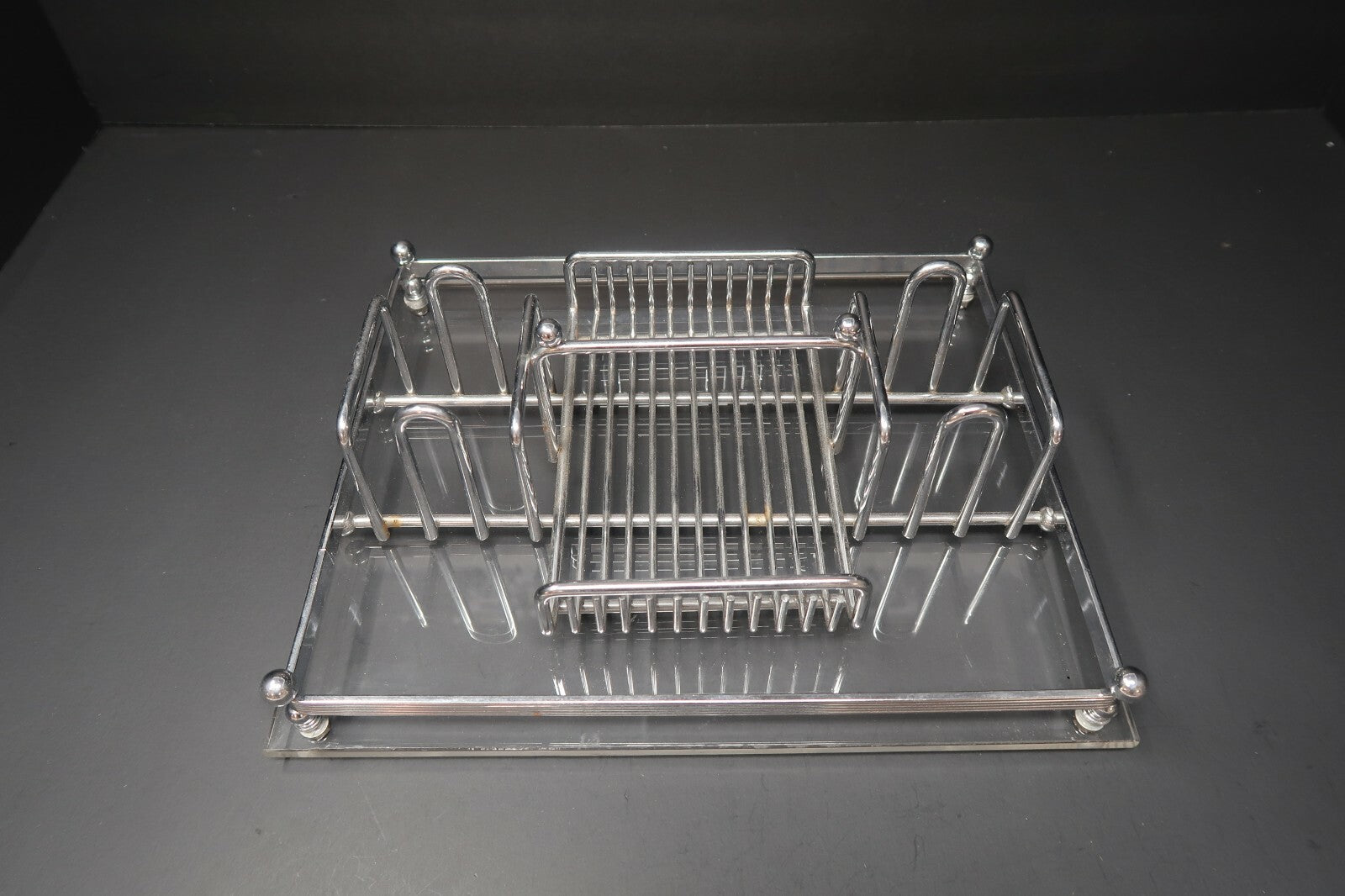 Vintage Silverware Flatware Caddy Flatware Storage 9" x 11" x 3"