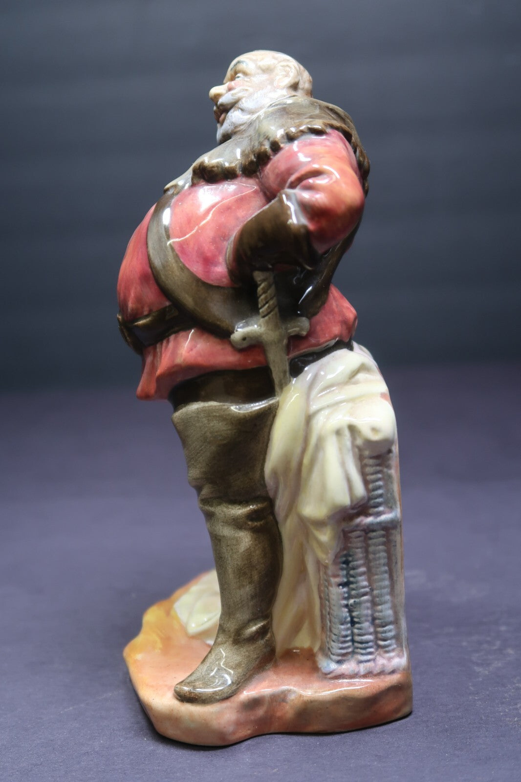 Royal Doulton " Sir John Falstaff " HN2054 English Porcelain Figurine H7"