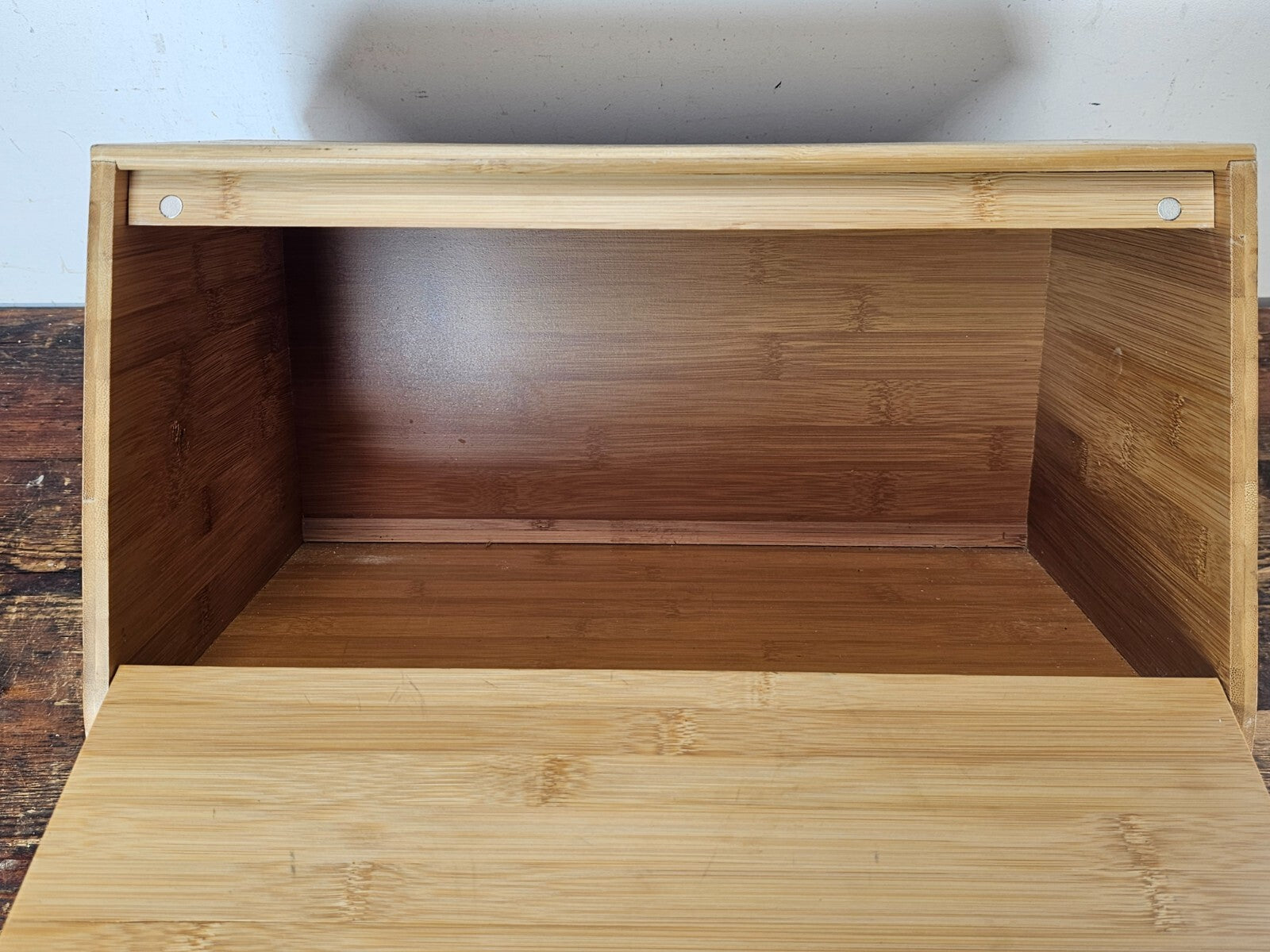 Bamboo Bread Box With Lid