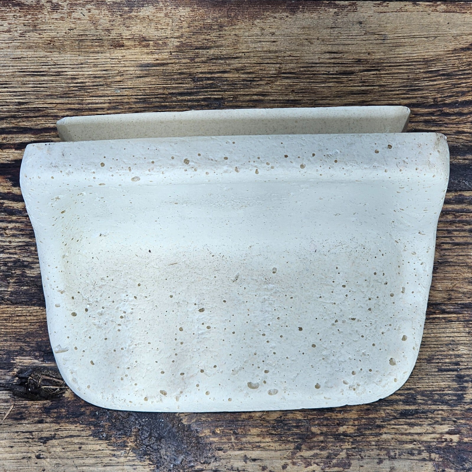 Cast Stone Soap Dish Holder For Shower Bathroom