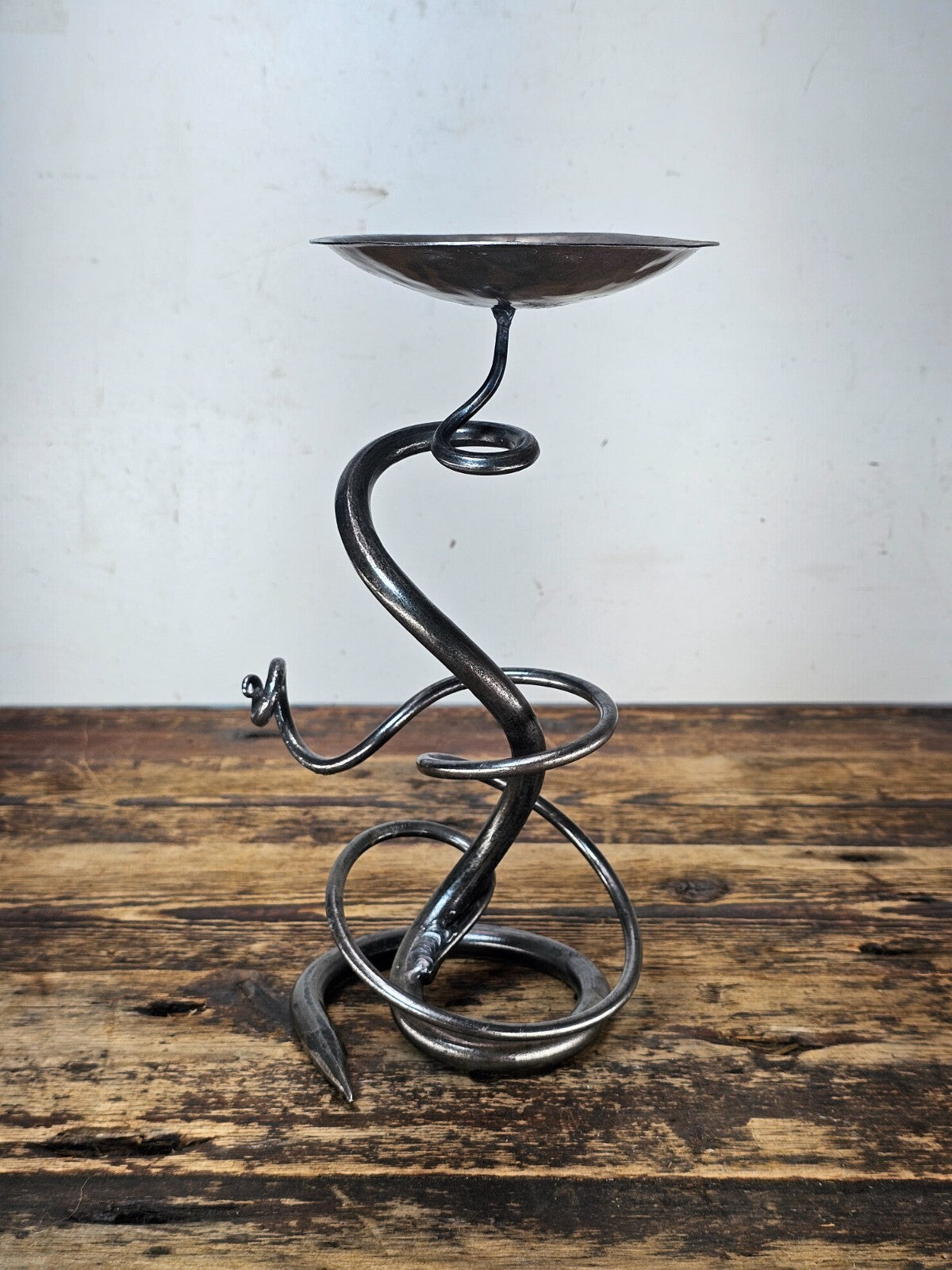 Belltrees Forge Single Tangle Handforged Candlestick From UK 11"H