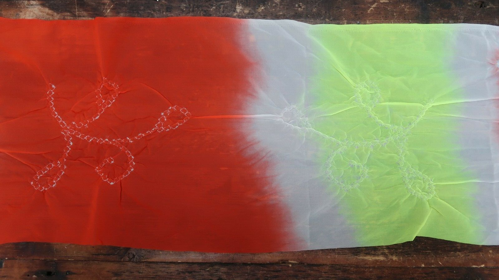 Vintage Japanese Summer Scarf 8ft x 1ft