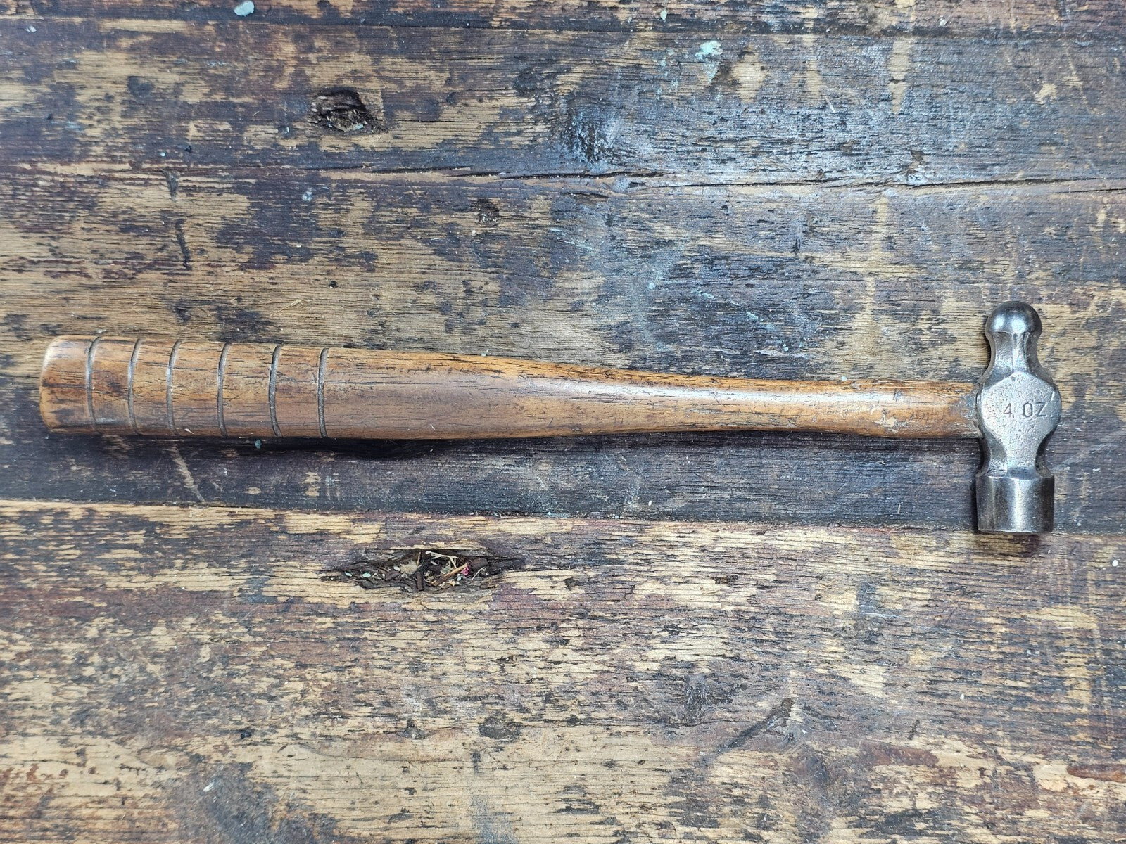 Vintage Blue Point 4oz Ball Peen Hammer 11"L