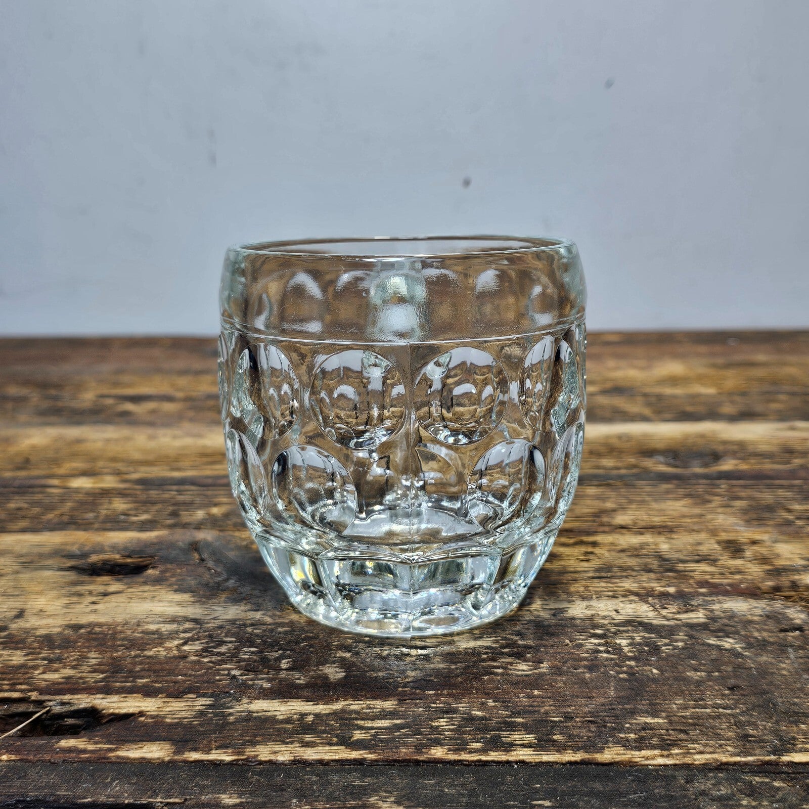 Vintage Libbey CRISA Dimple Stein Beer Mug 5.5"L x 4"W x 4"H