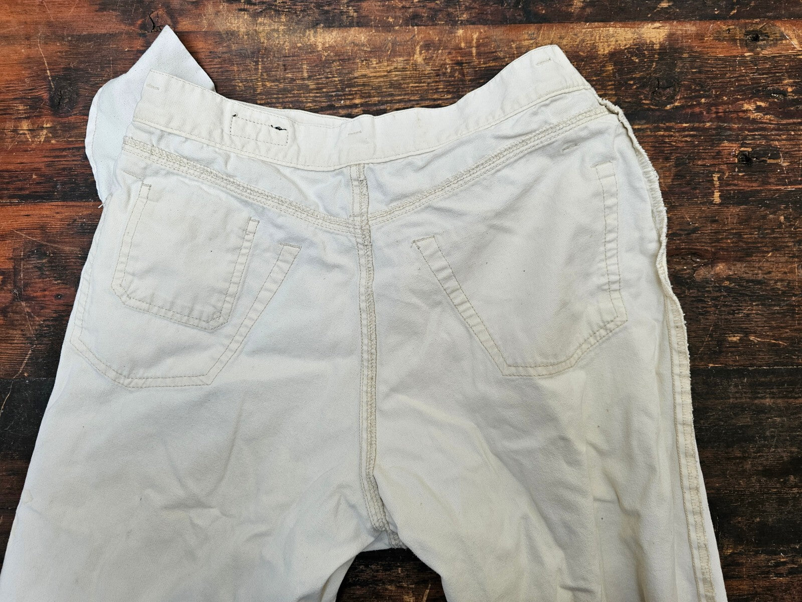 Vintage Patagonia Mens Chino Pants White 29" x 29" (Actual)