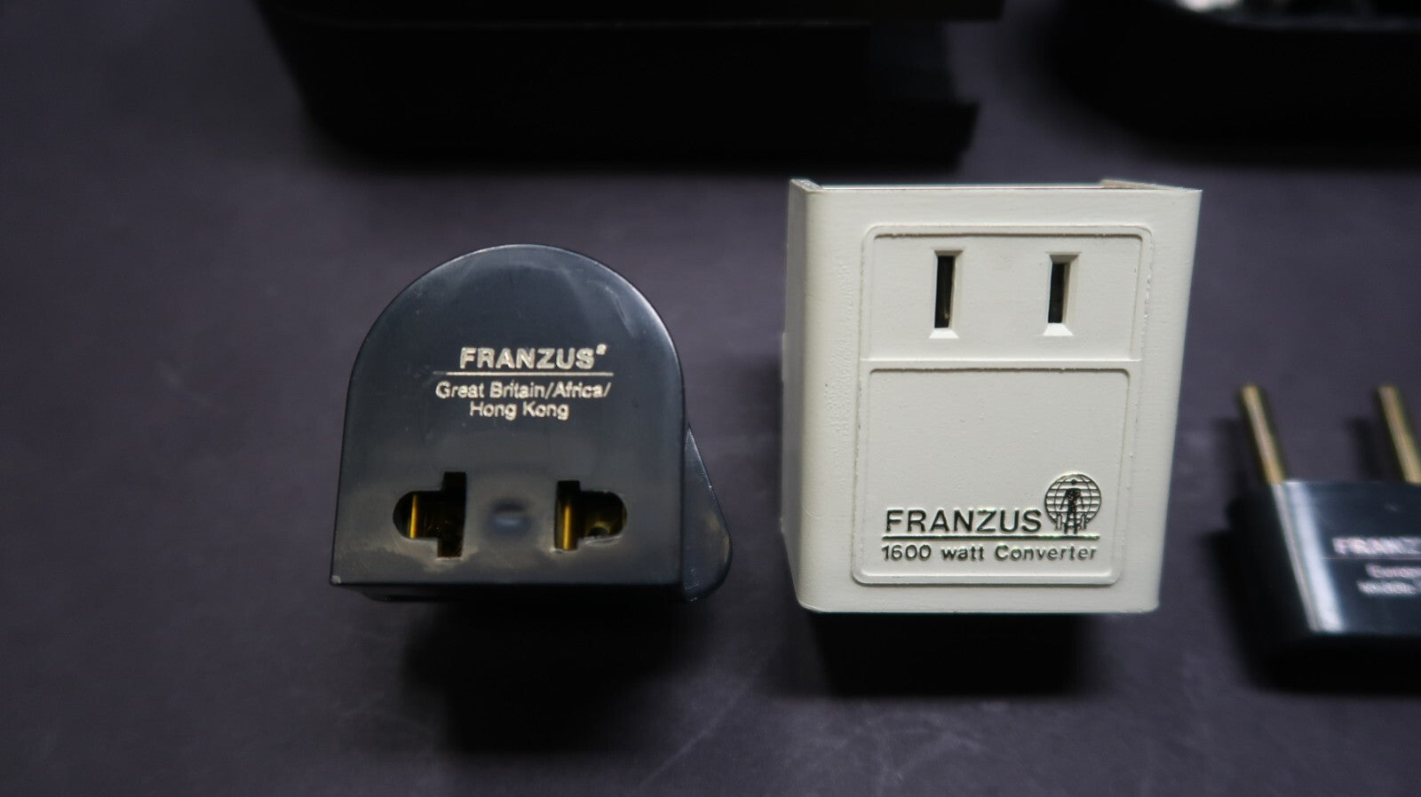 Franzus Travel-Lite Worldwide Converter Adapters Model BK-1600