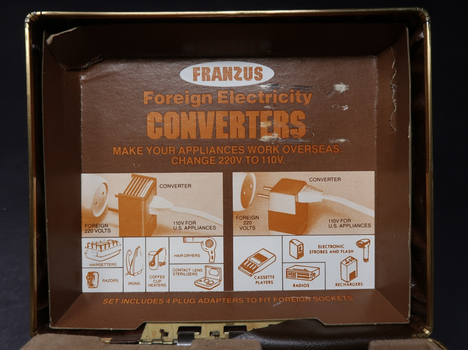 Franzus Deluxe Foreign Electricity Converter Kit Model TK-16