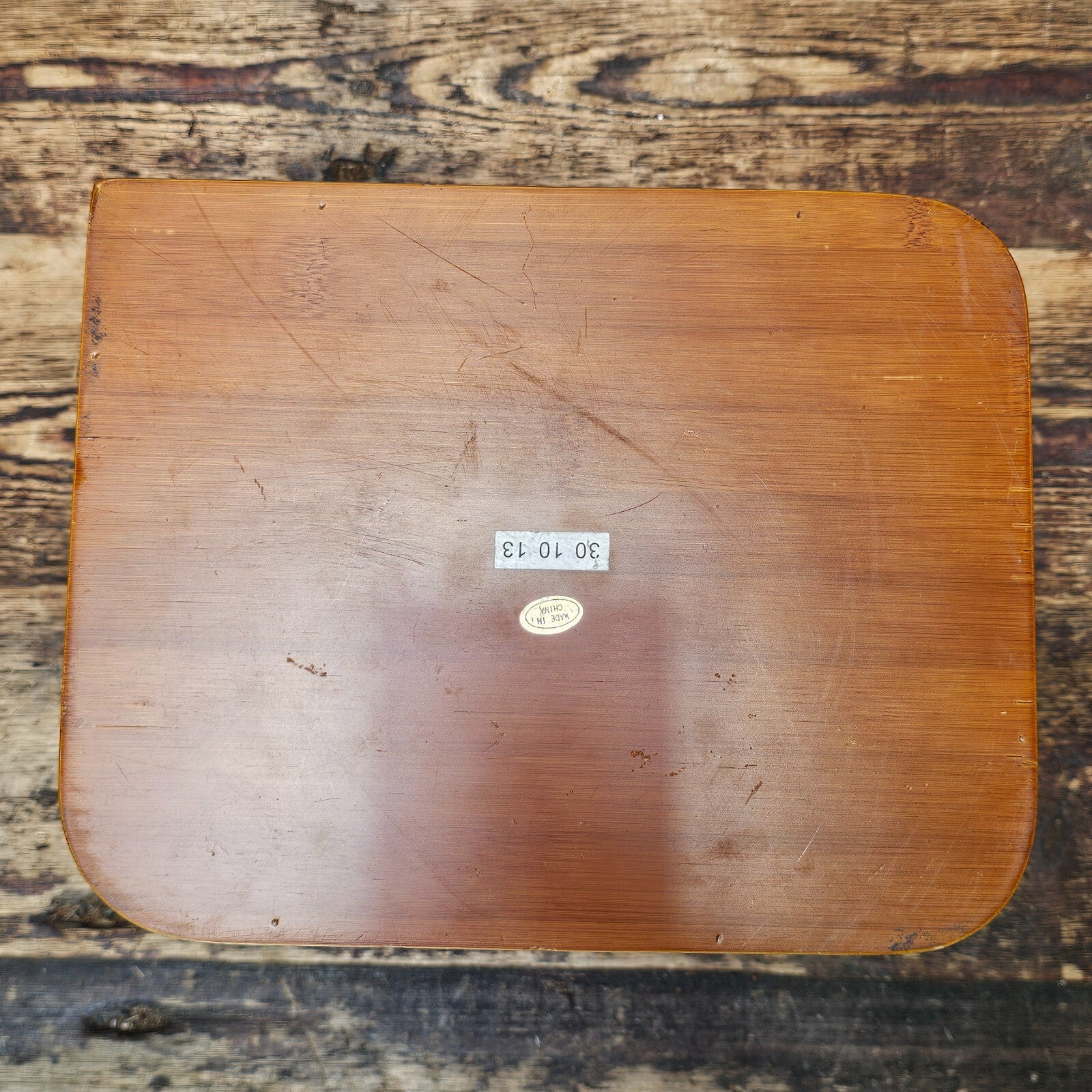 Bamboo Suggestion Box With Side Compartment 9.5"L x 8"H x 7.75"D