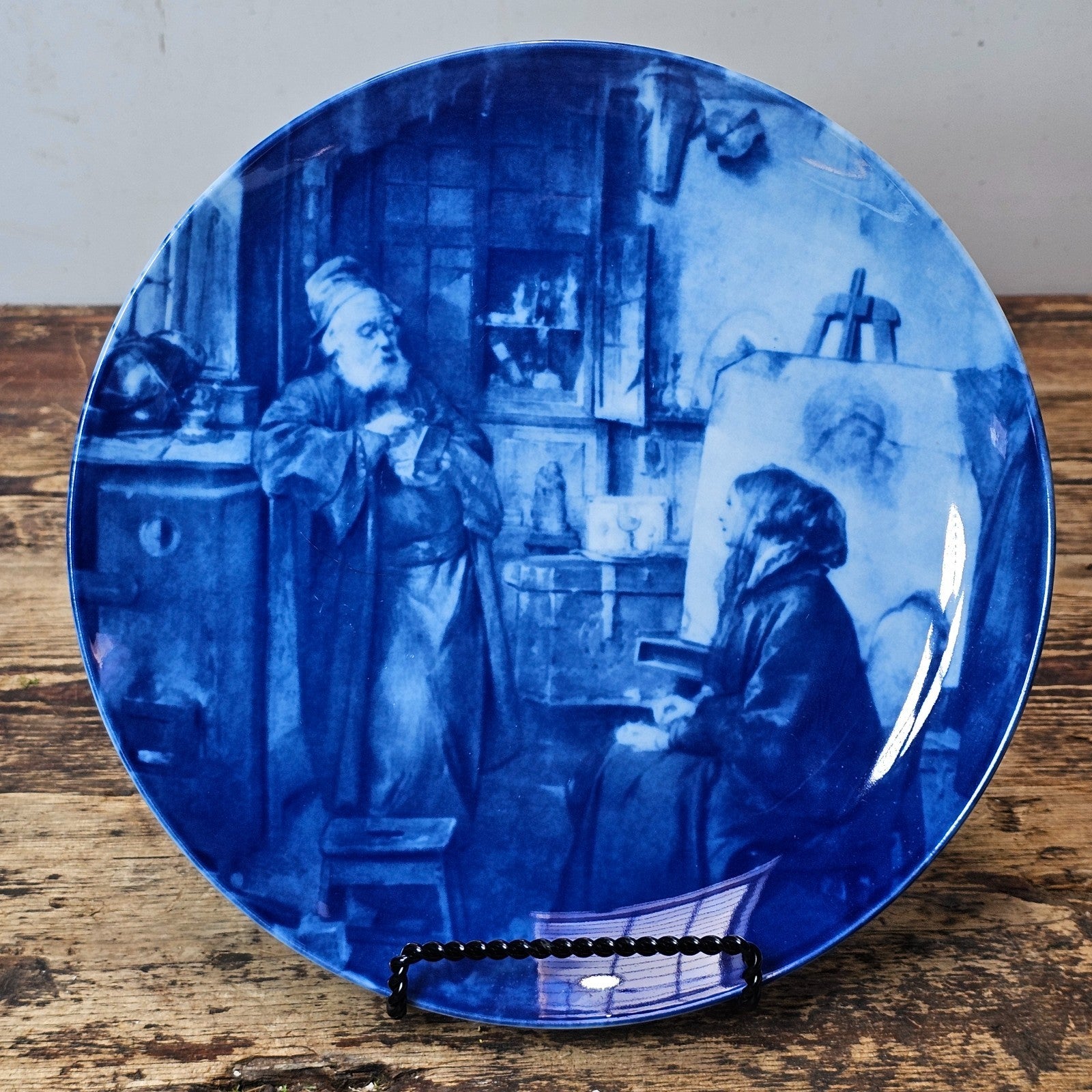Set of 2 Vintage Berlin Design Collector Plates - West Germany 1977 & 1983