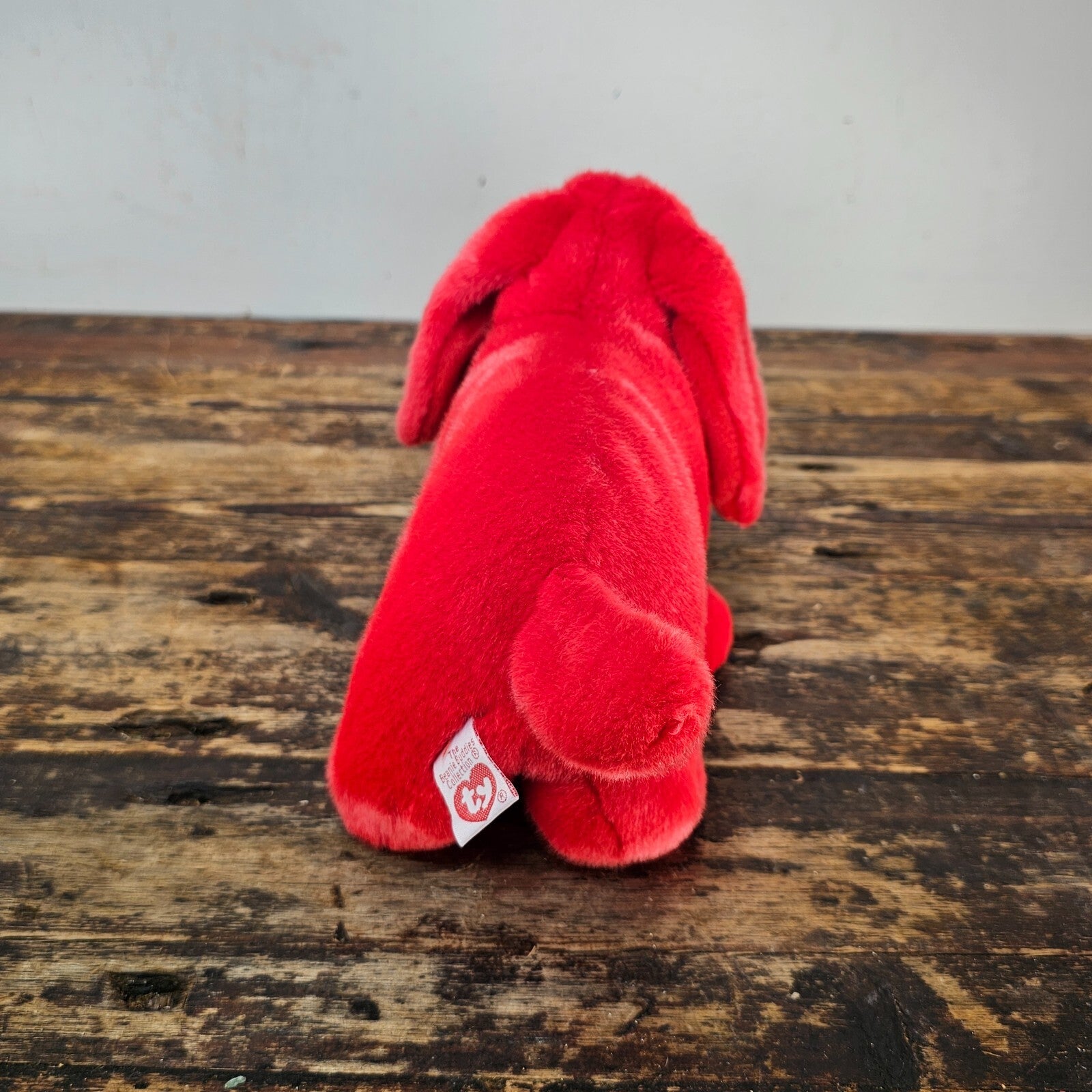 Ty Beanie Buddies Buddy Rover Big Red Dog Clifford Plush Toy