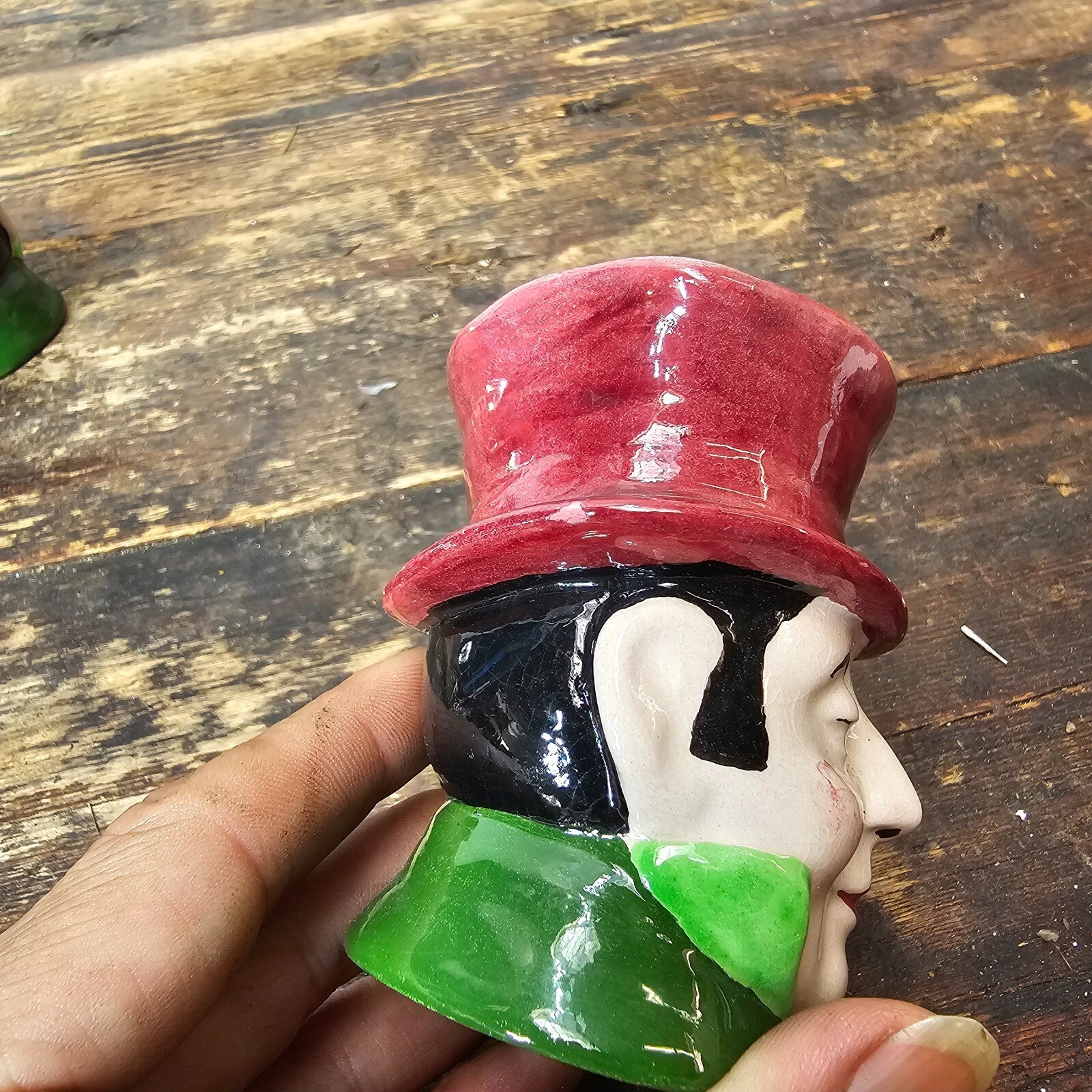 Vintage Beswick Style Toby Creamer Hand Painted Small Pitcher